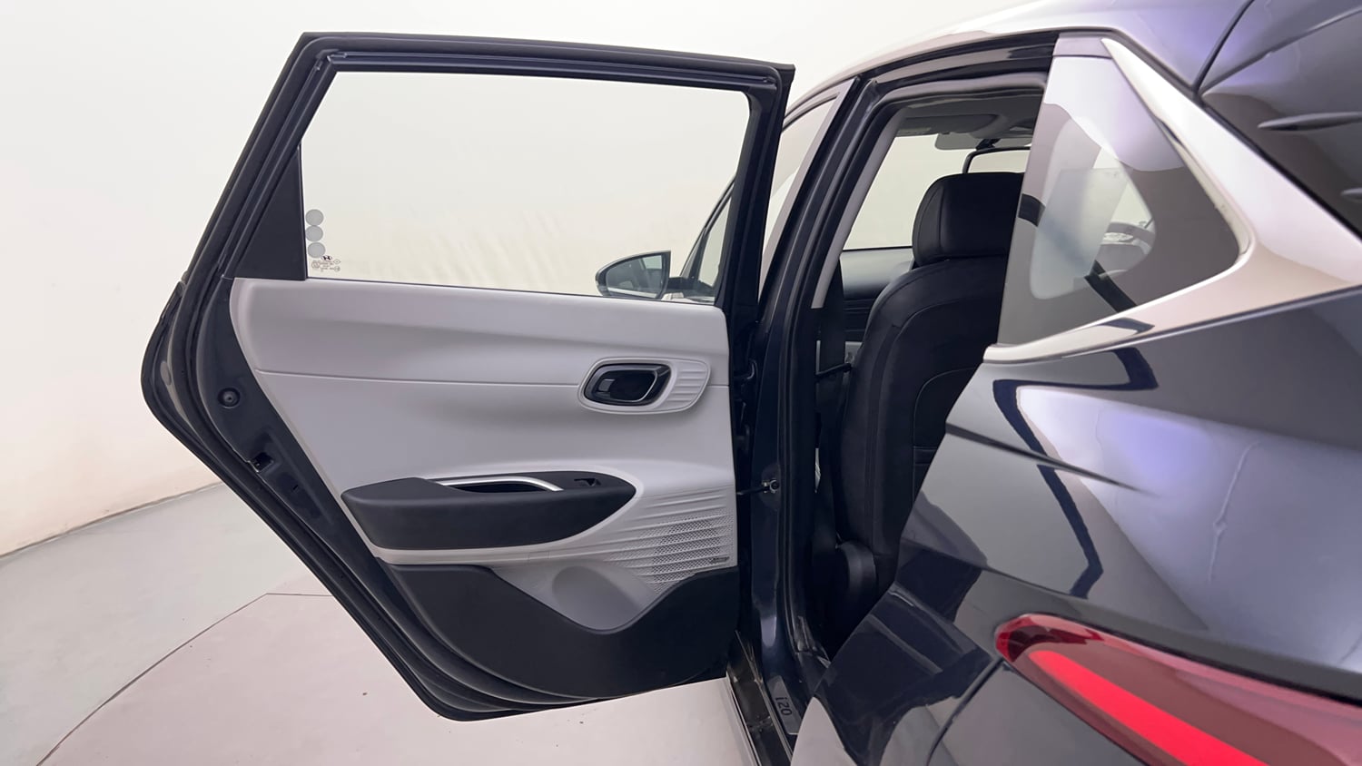 Used 2024 Hyundai New i20 Asta (O) 1.2 MT Petrol Manual interior LEFT REAR DOOR OPEN VIEW
