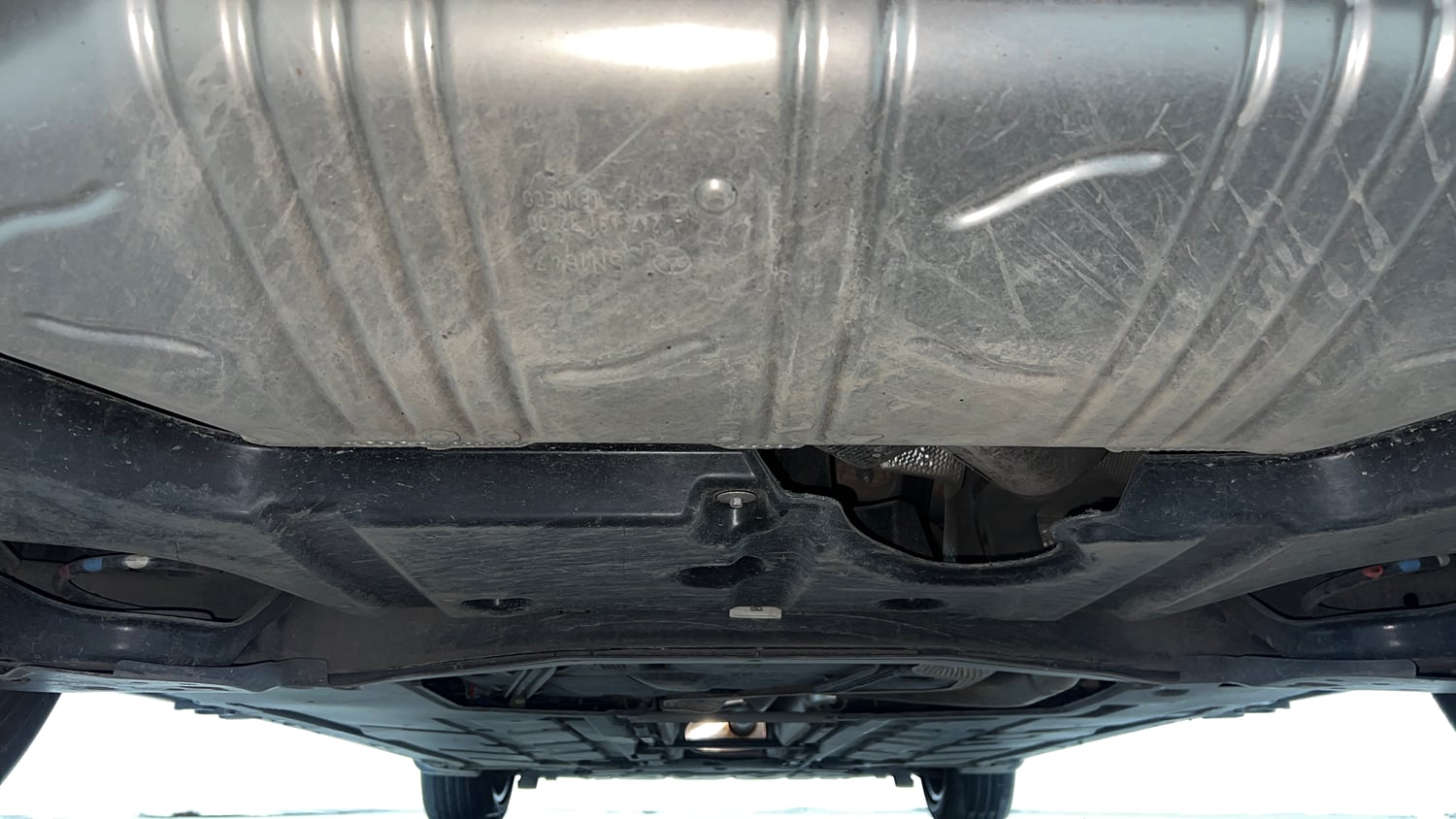 Used 2024 Mercedes-Benz A-Class Limousine 200 Petrol Automatic extra REAR UNDERBODY VIEW (TAKEN FROM REAR)