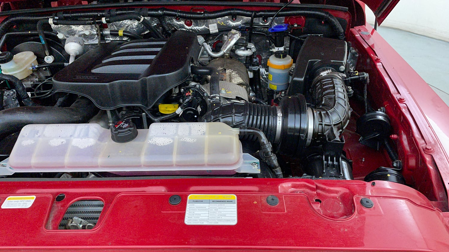 Used 2025 Mahindra Thar LX Hard Top Diesel MT RWD Diesel Manual engine ENGINE LEFT SIDE VIEW