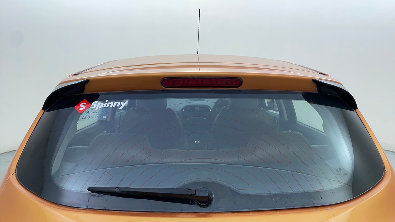 Used 2018 Tata Tiago Revotron XZ Petrol Manual exterior BACK WINDSHIELD VIEW