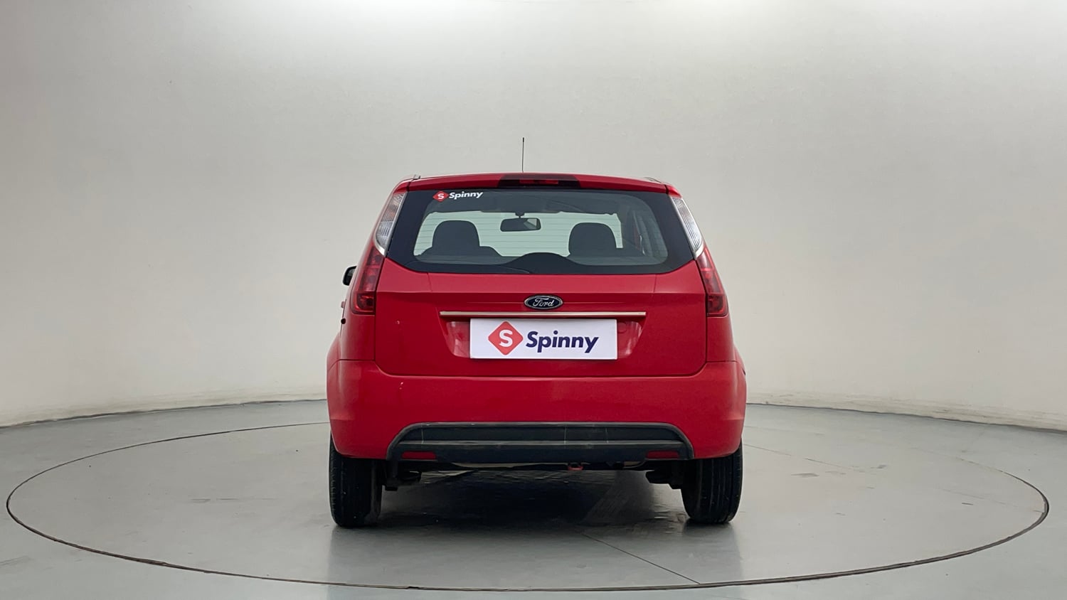 Used 2012 Ford Figo Duratec Petrol ZXI 1.2 Petrol Manual exterior BACK VIEW
