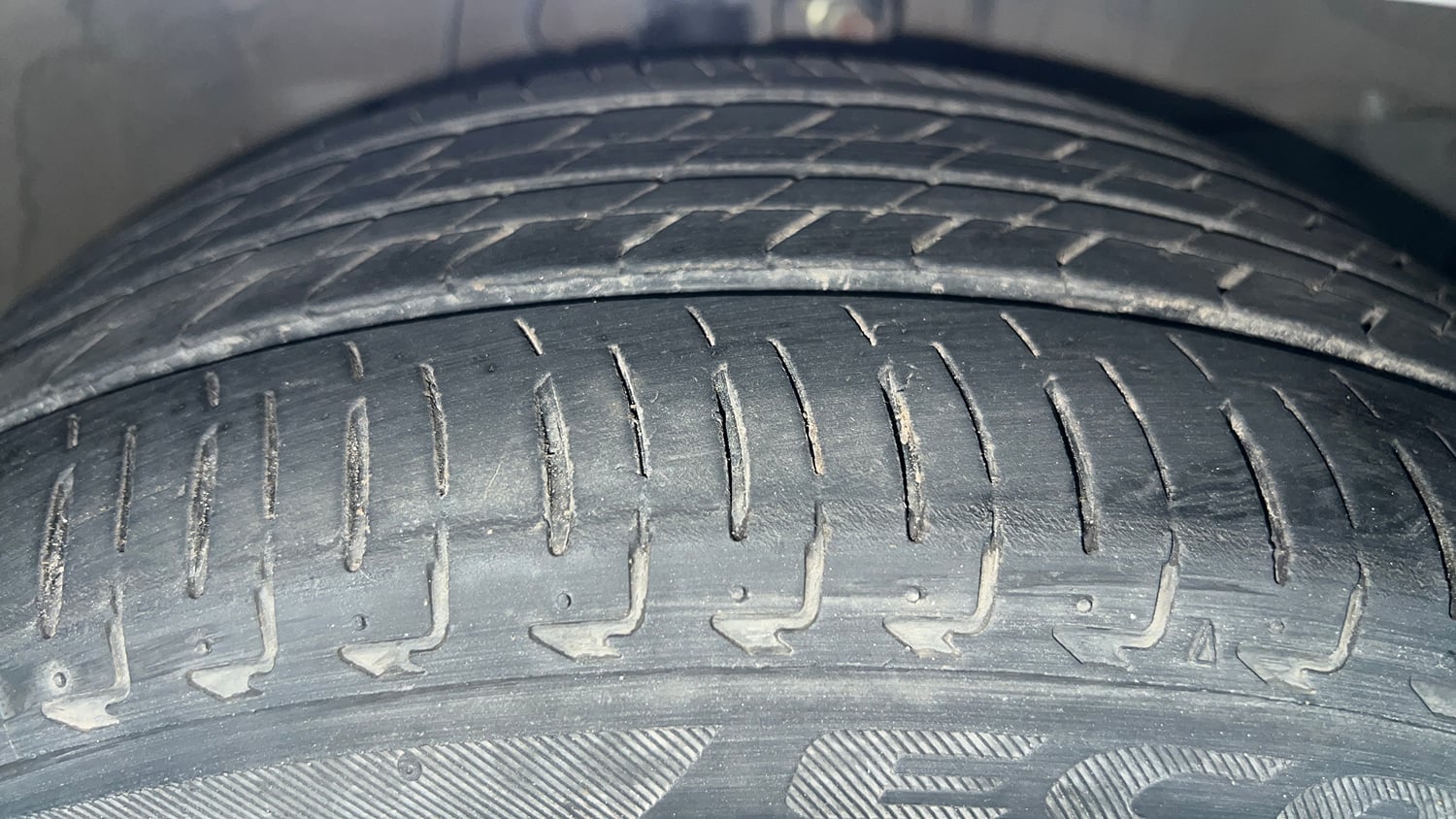 Used 2024 Honda City ZX Petrol CVT Petrol Automatic tyres RIGHT FRONT TYRE TREAD VIEW