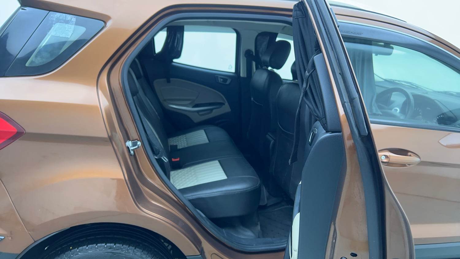 Used 2019 Ford EcoSport Titanium 1.5L Ti-VCT Petrol Manual interior RIGHT SIDE REAR DOOR CABIN VIEW