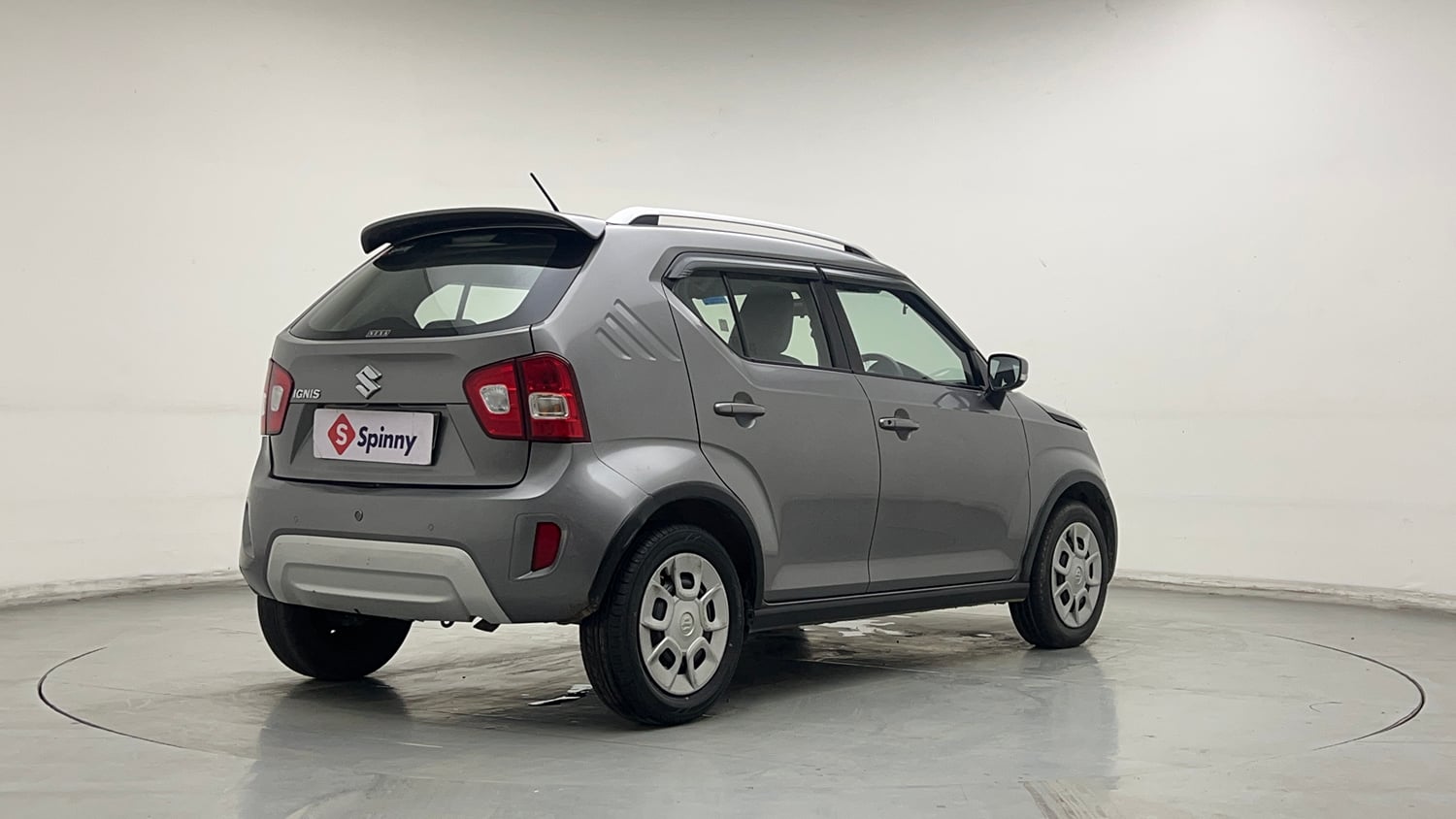 Used 2020 Maruti Suzuki Ignis Delta 1.2 AMT Petrol Automatic exterior RIGHT REAR CORNER VIEW