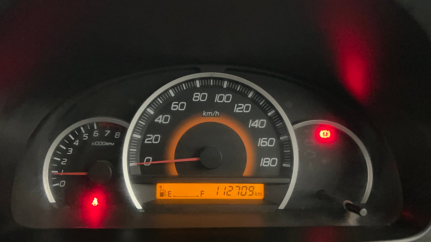 Used 2013 Maruti Suzuki Wagon R VXI Petrol Manual interior CLUSTERMETER VIEW