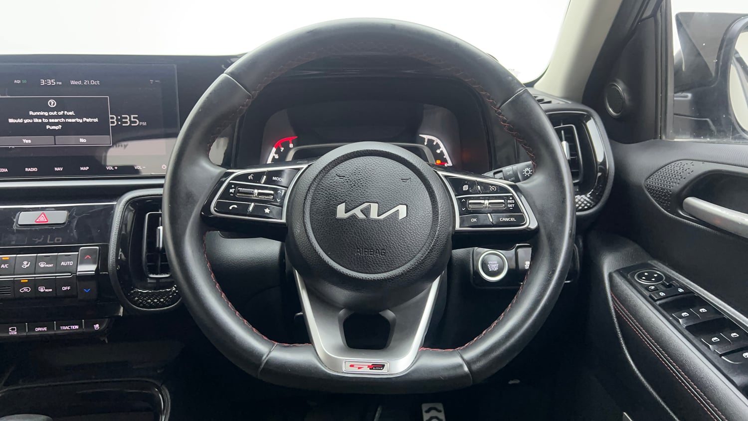 Used 2023 Kia Sonet GTX Plus 1.0 Turbo Petrol DCT Petrol Automatic interior STEERING VIEW