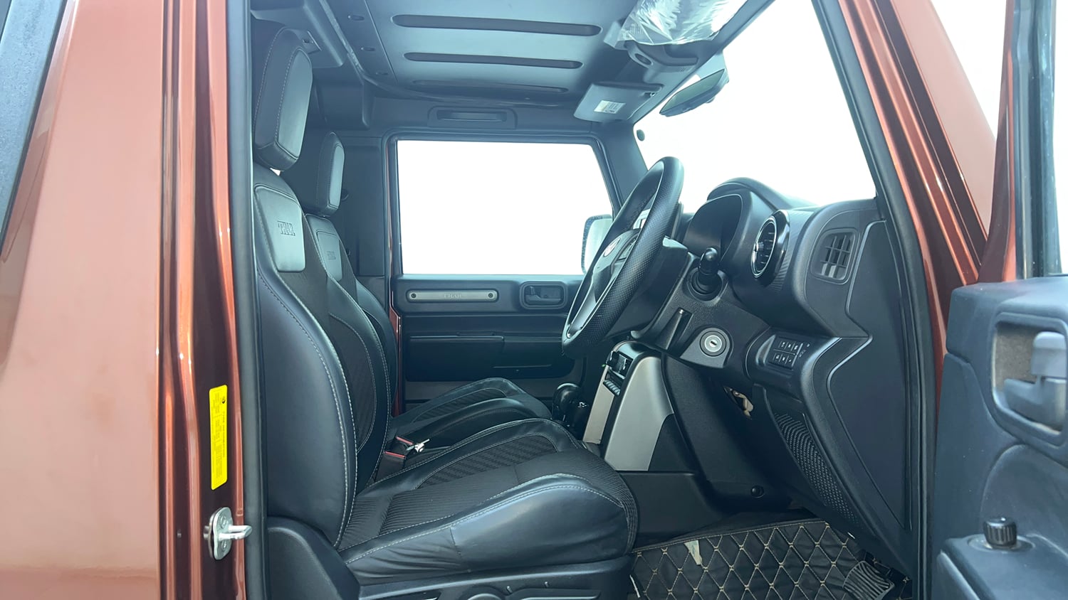 Used 2022 mahindra Thar LX Hard Top Diesel AT 4WD Diesel Automatic interior RIGHT SIDE FRONT DOOR CABIN VIEW