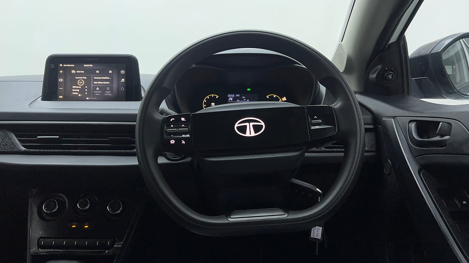 Used 2024 Tata Nexon Smart Plus 1.2 Petrol 6AMT Petrol Automatic interior STEERING VIEW