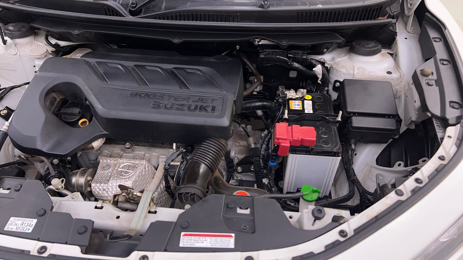 Used 2024 Maruti Suzuki Fronx Alpha 1.0L Turbo 6 AT Petrol Automatic engine ENGINE LEFT SIDE VIEW