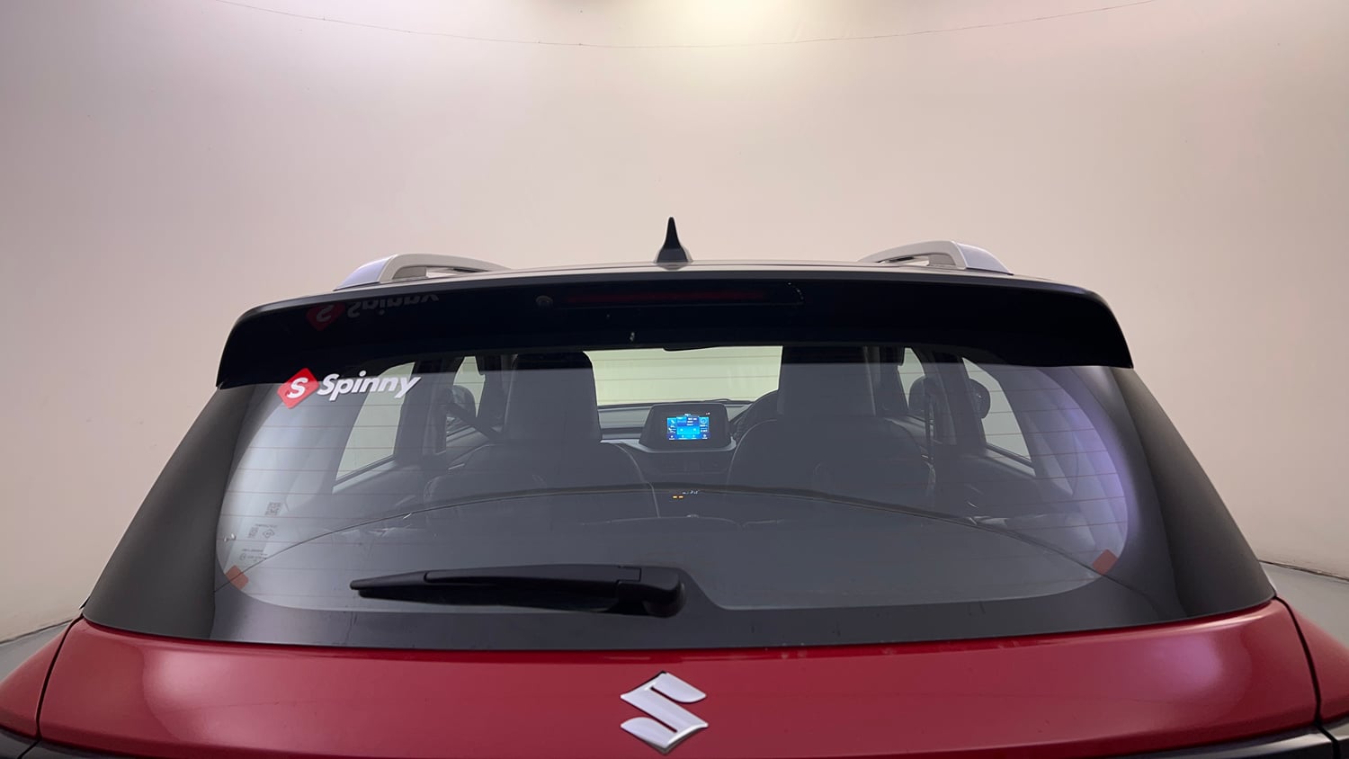 Used 2023 Maruti Suzuki Brezza Zxi Dual Tone Petrol Manual exterior BACK WINDSHIELD VIEW