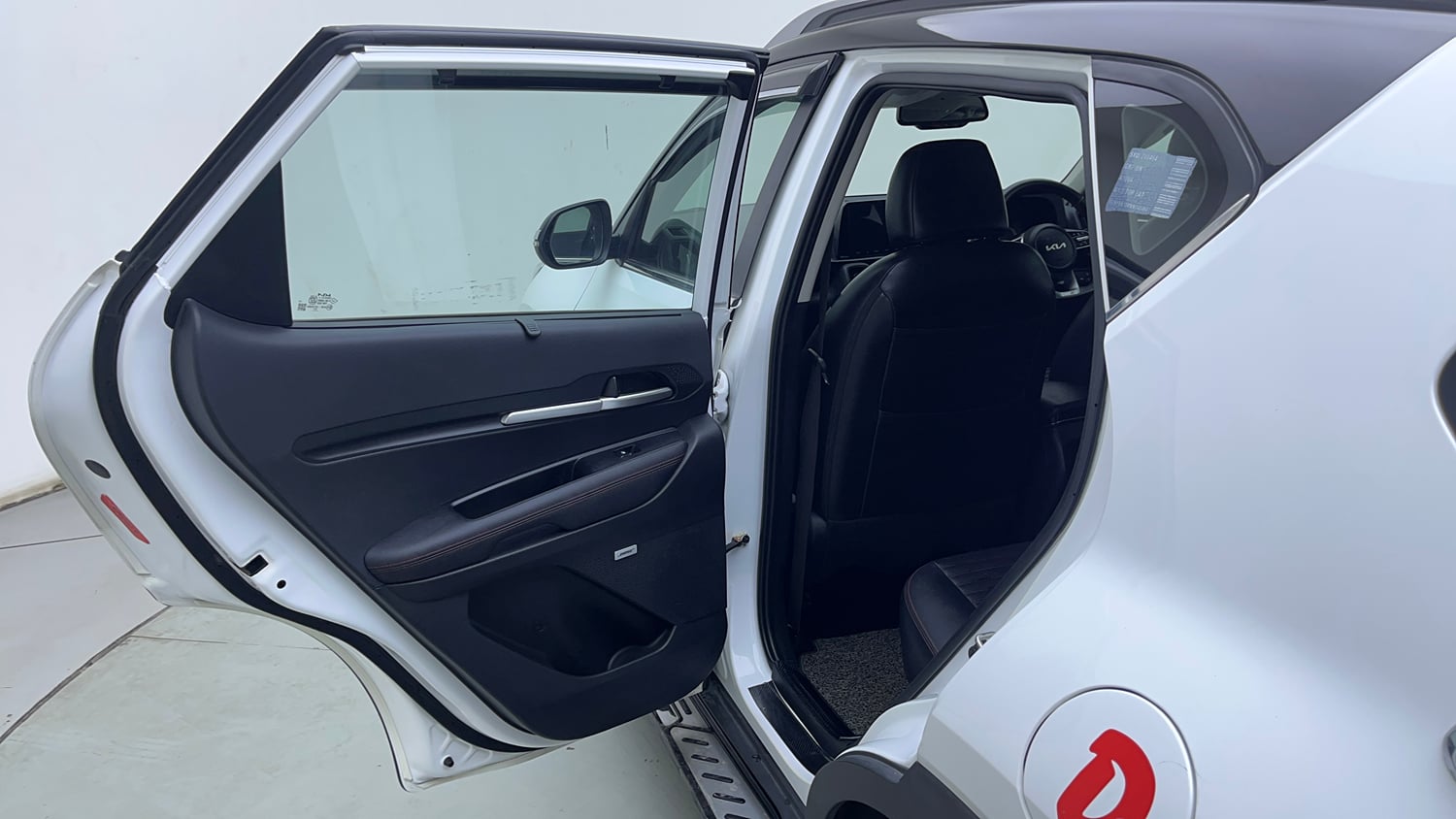 Used 2023 Kia Sonet GTX Plus 1.5 AT Diesel Automatic interior LEFT REAR DOOR OPEN VIEW