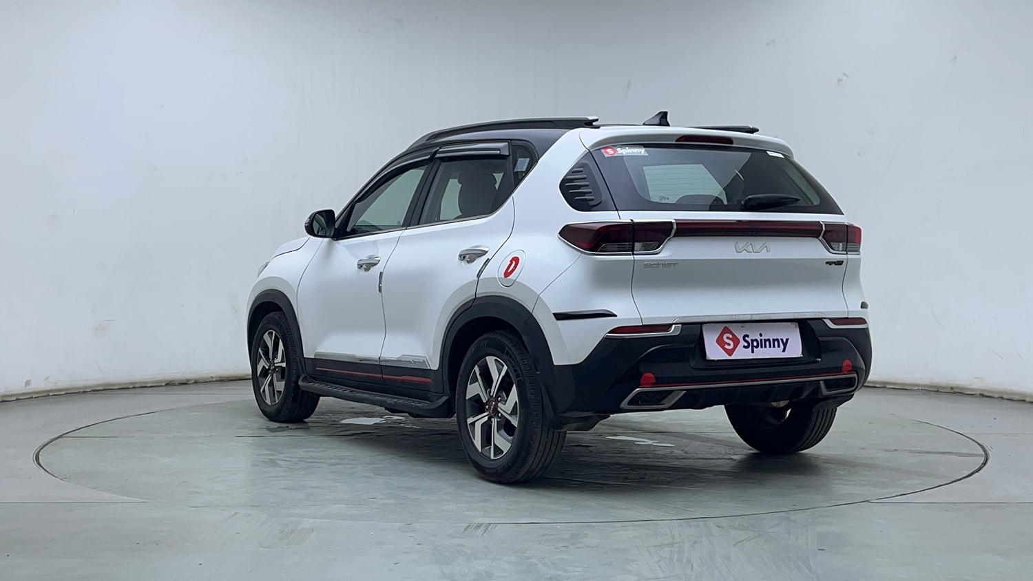 Used 2023 Kia Sonet GTX Plus 1.5 AT Diesel Automatic exterior LEFT REAR CORNER VIEW