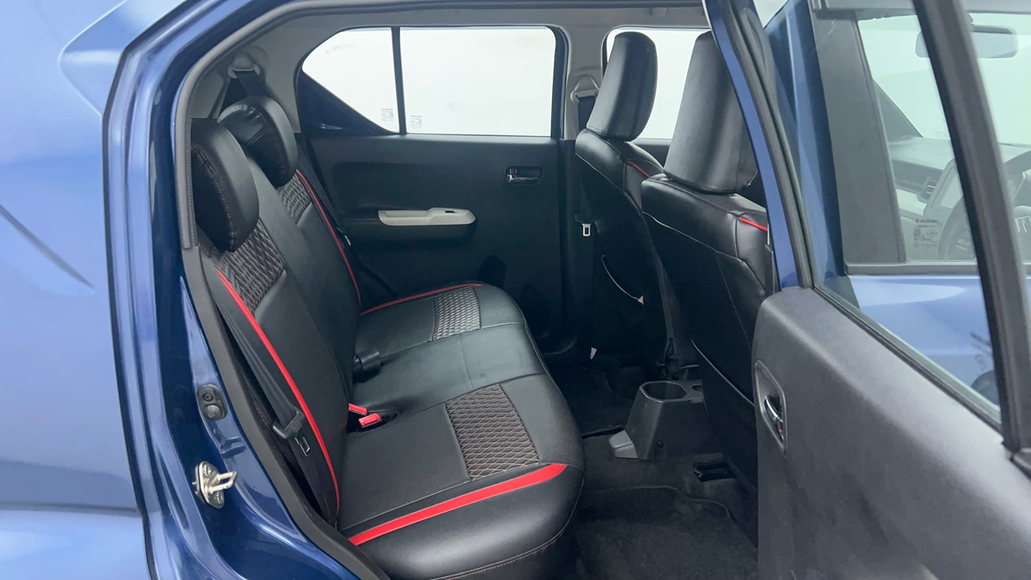 Used 2022 Maruti Suzuki Ignis Zeta 1.2 AMT Petrol Automatic interior RIGHT SIDE REAR DOOR CABIN VIEW