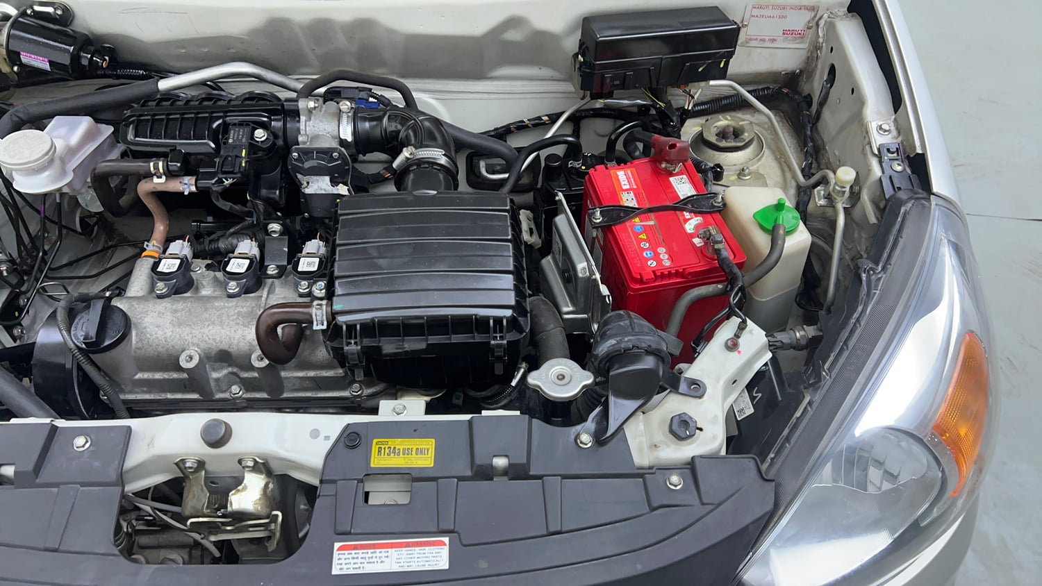 Used 2019 Maruti Suzuki Alto 800 LXi Petrol Manual engine ENGINE LEFT SIDE VIEW