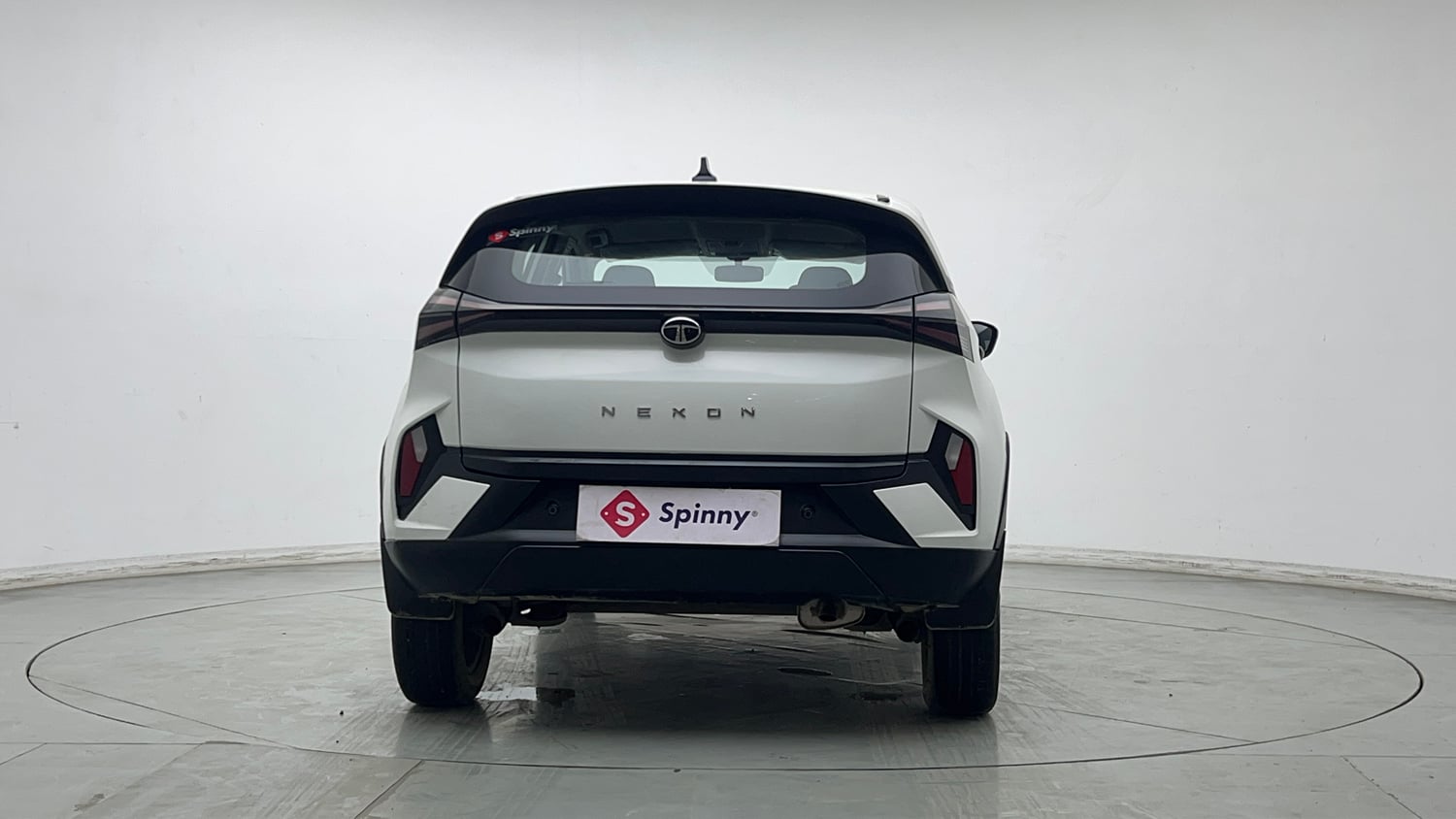 Used 2024 Tata Nexon Smart Plus 1.2 Petrol 6AMT Petrol Automatic exterior BACK VIEW
