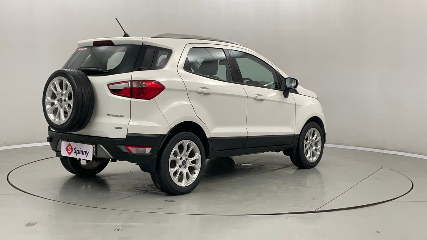 Used 2018 Ford EcoSport Titanium + 1.5L TDCi Diesel Manual exterior RIGHT REAR CORNER VIEW