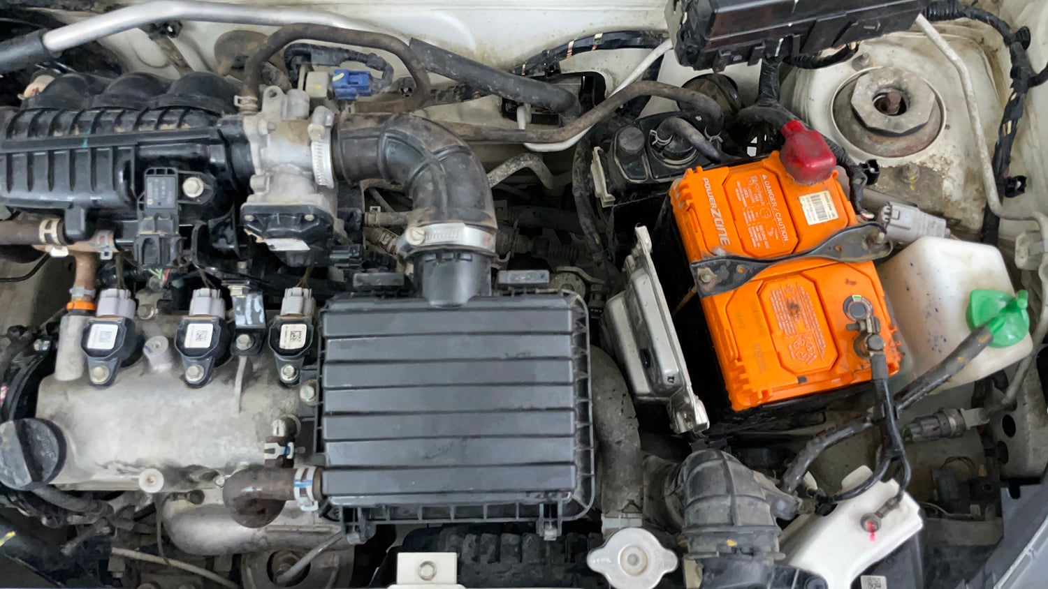 Used 2021 Maruti Suzuki Alto 800 VXi Petrol Manual engine ENGINE LEFT SIDE VIEW