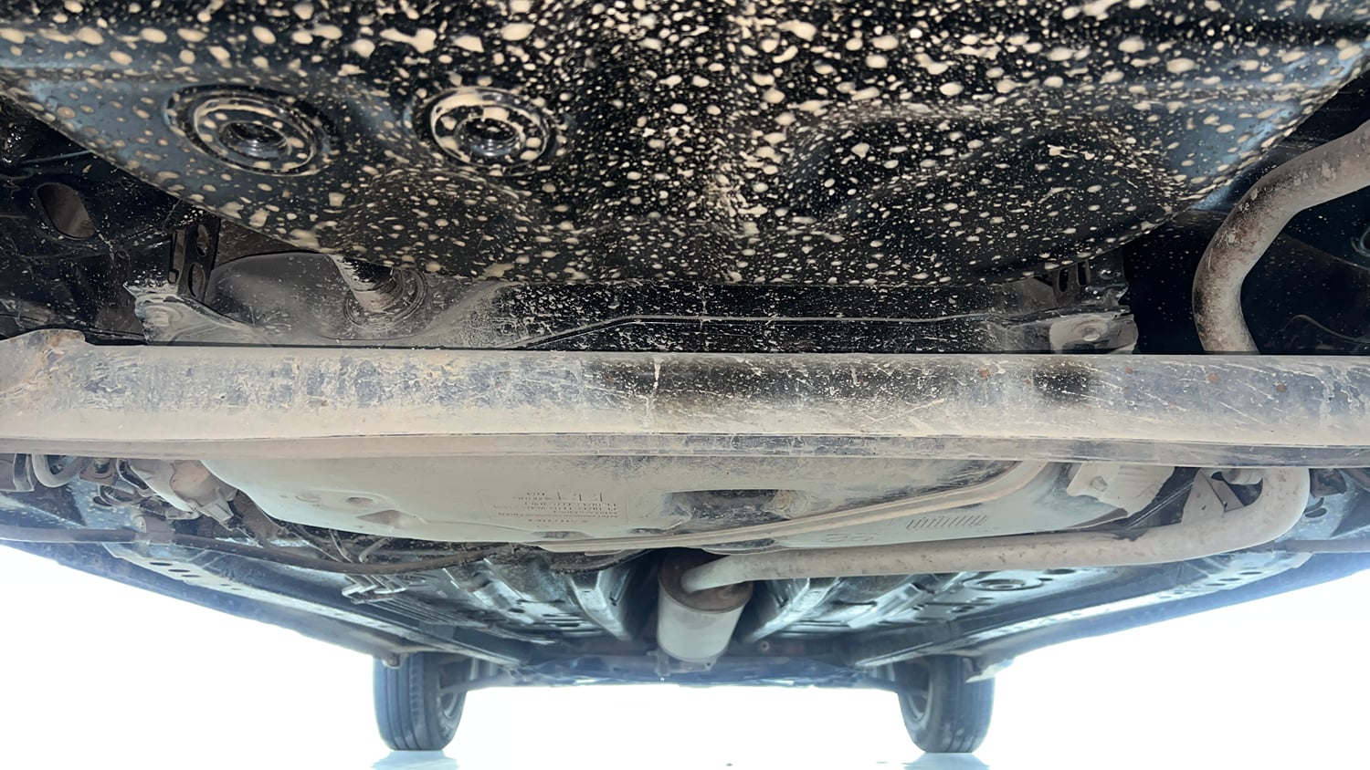 Used 2023 Maruti Suzuki Wagon R VXI 1.0 AGS Petrol Automatic extra REAR UNDERBODY VIEW (TAKEN FROM REAR)