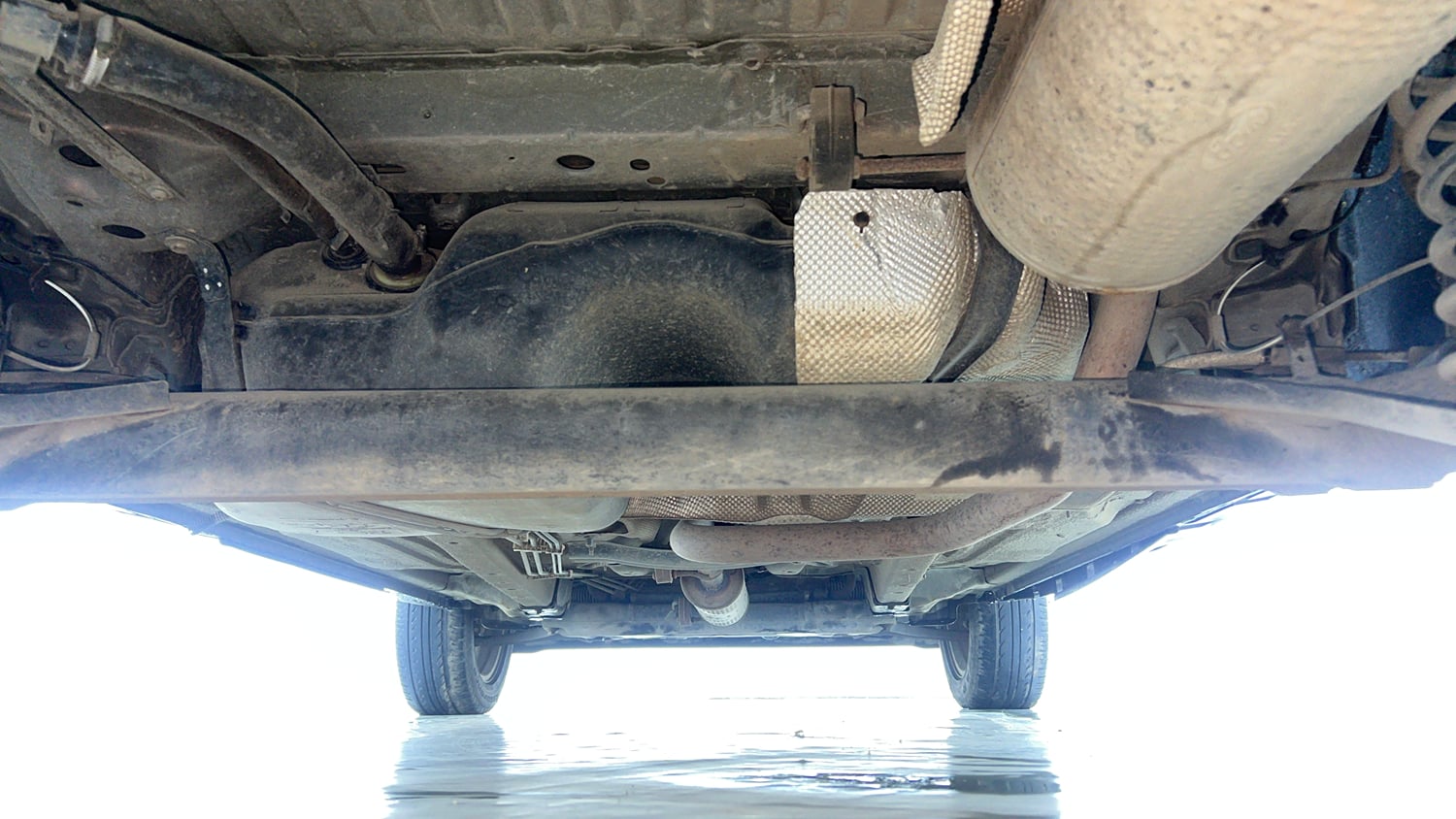 Used 2019 Ford EcoSport Titanium 1.5L Ti-VCT Petrol Manual extra REAR UNDERBODY VIEW (TAKEN FROM REAR)