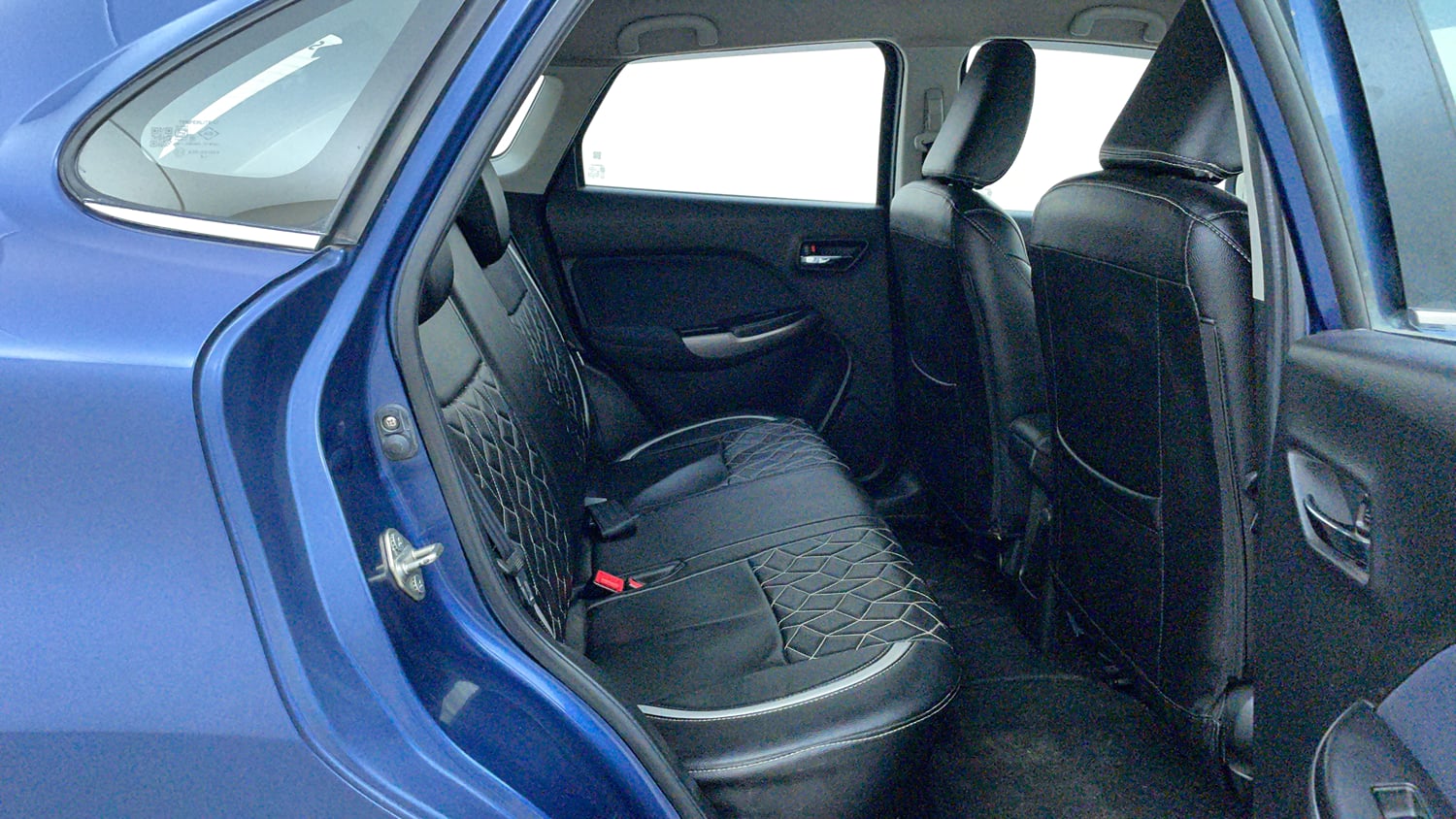 Used 2019 Maruti Suzuki Baleno Zeta 1.2 Petrol Manual interior RIGHT SIDE REAR DOOR CABIN VIEW