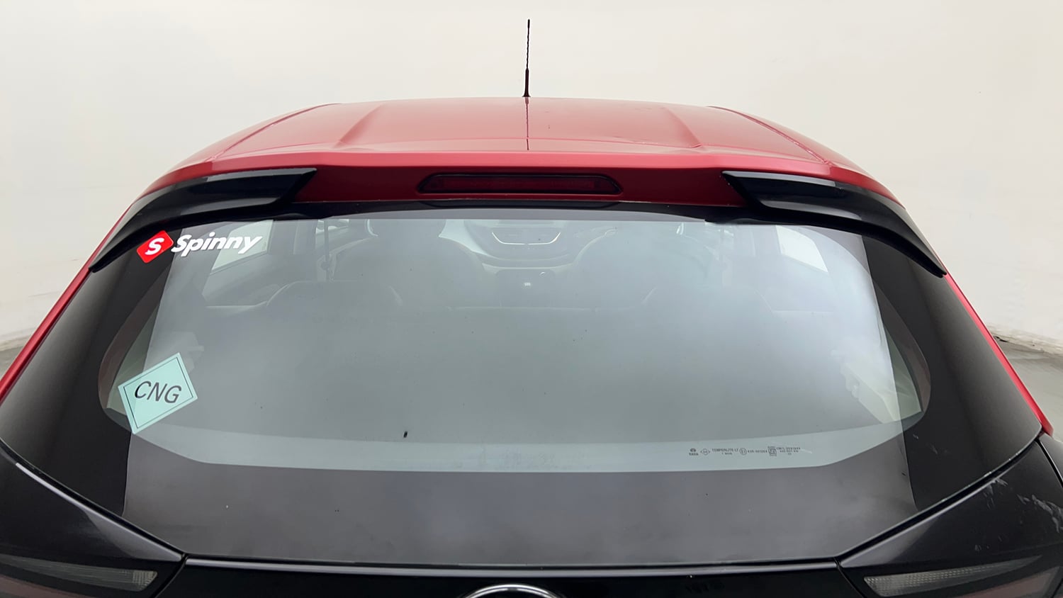 Used 2023 Tata Altroz XM Plus iCNG Cng Manual exterior BACK WINDSHIELD VIEW