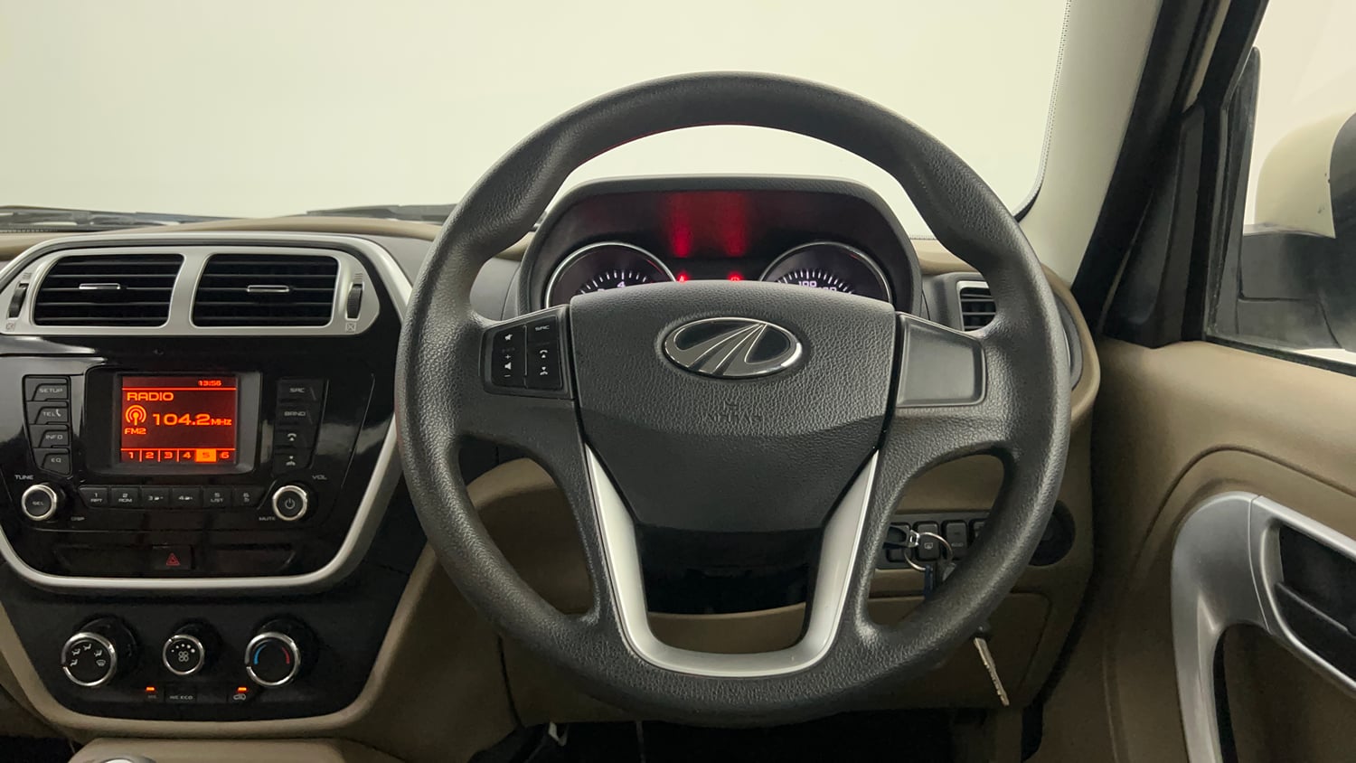 Used 2016 Mahindra TUV300 T8 Diesel Manual interior STEERING VIEW