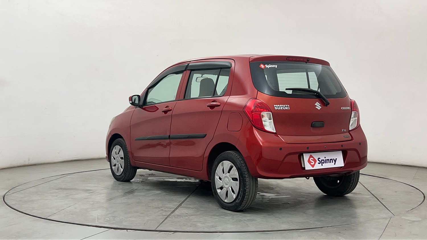 Used 2017 Maruti Suzuki Celerio ZXi AMT Petrol Automatic exterior LEFT REAR CORNER VIEW