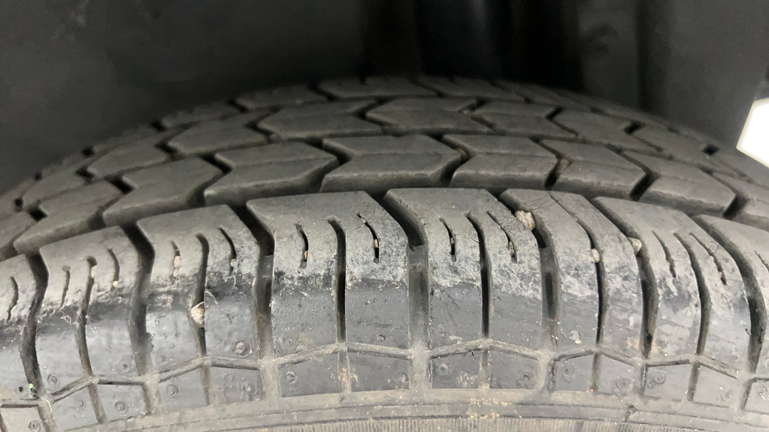 Used 2012 Maruti Suzuki Swift Dzire VXI Petrol Manual tyres LEFT REAR TYRE TREAD VIEW