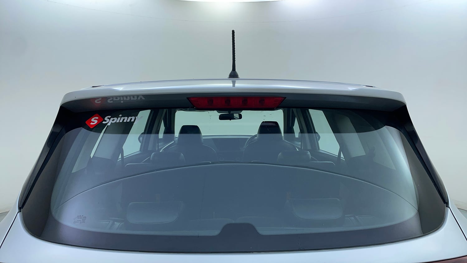 Used 2023 Kia Carens Premium 1.4 Petrol 7 STR Petrol Manual exterior BACK WINDSHIELD VIEW