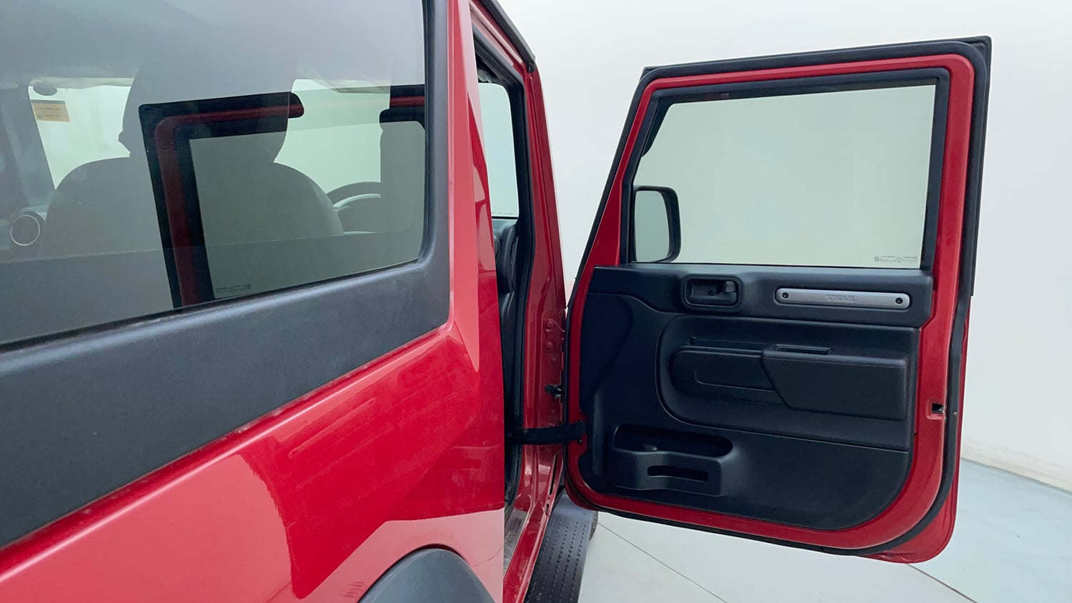 Used 2025 Mahindra Thar LX Hard Top Diesel MT RWD Diesel Manual interior RIGHT FRONT DOOR OPEN VIEW