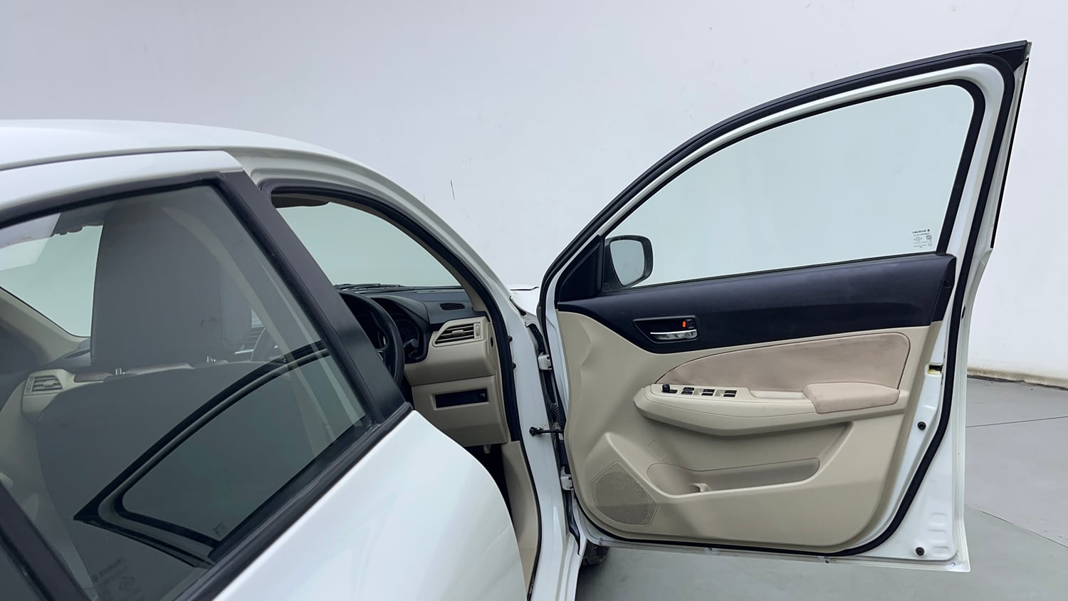 Used 2017 Maruti Suzuki Dzire VXi Petrol Manual interior RIGHT FRONT DOOR OPEN VIEW