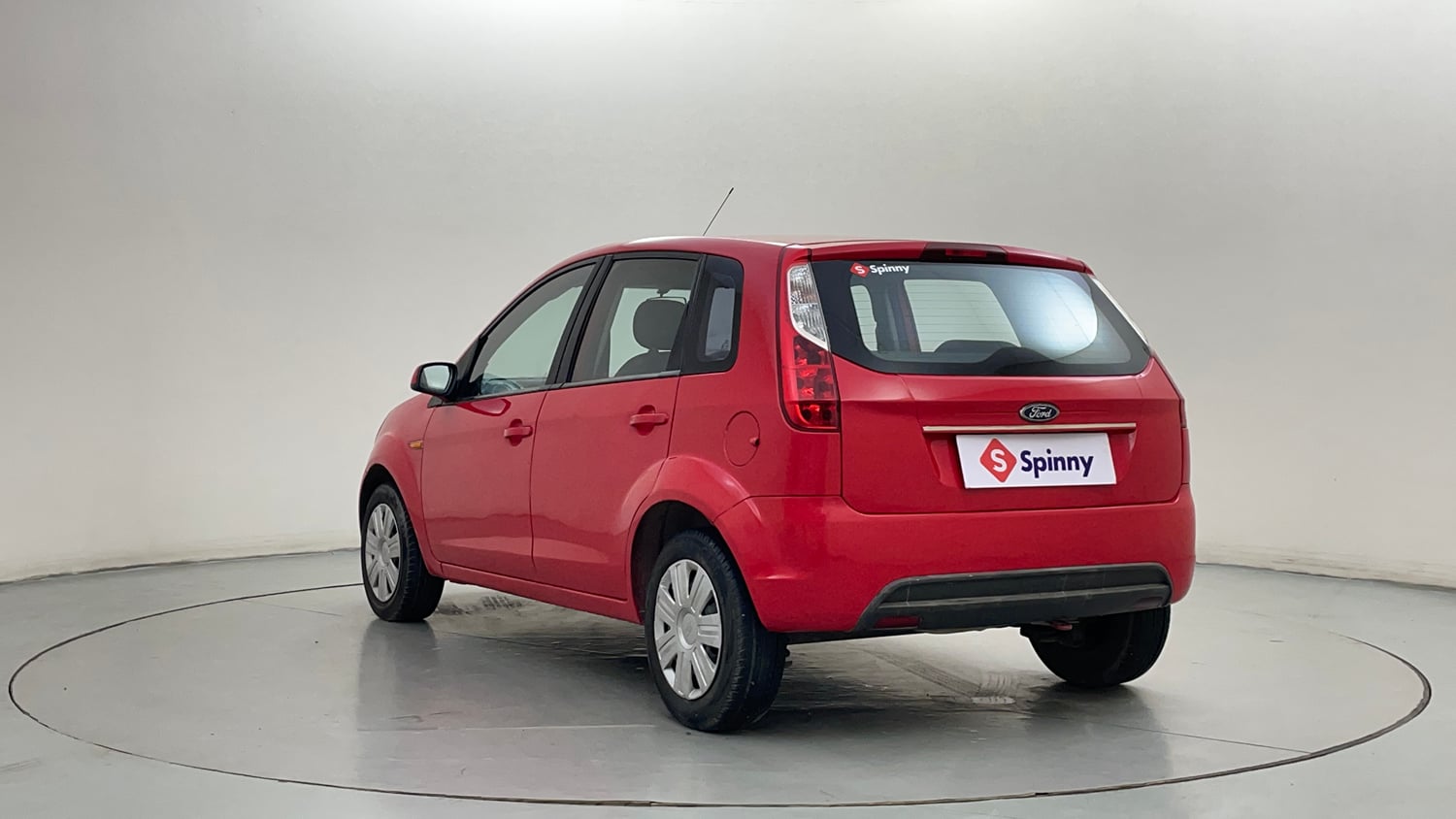 Used 2012 Ford Figo Duratec Petrol ZXI 1.2 Petrol Manual exterior LEFT REAR CORNER VIEW