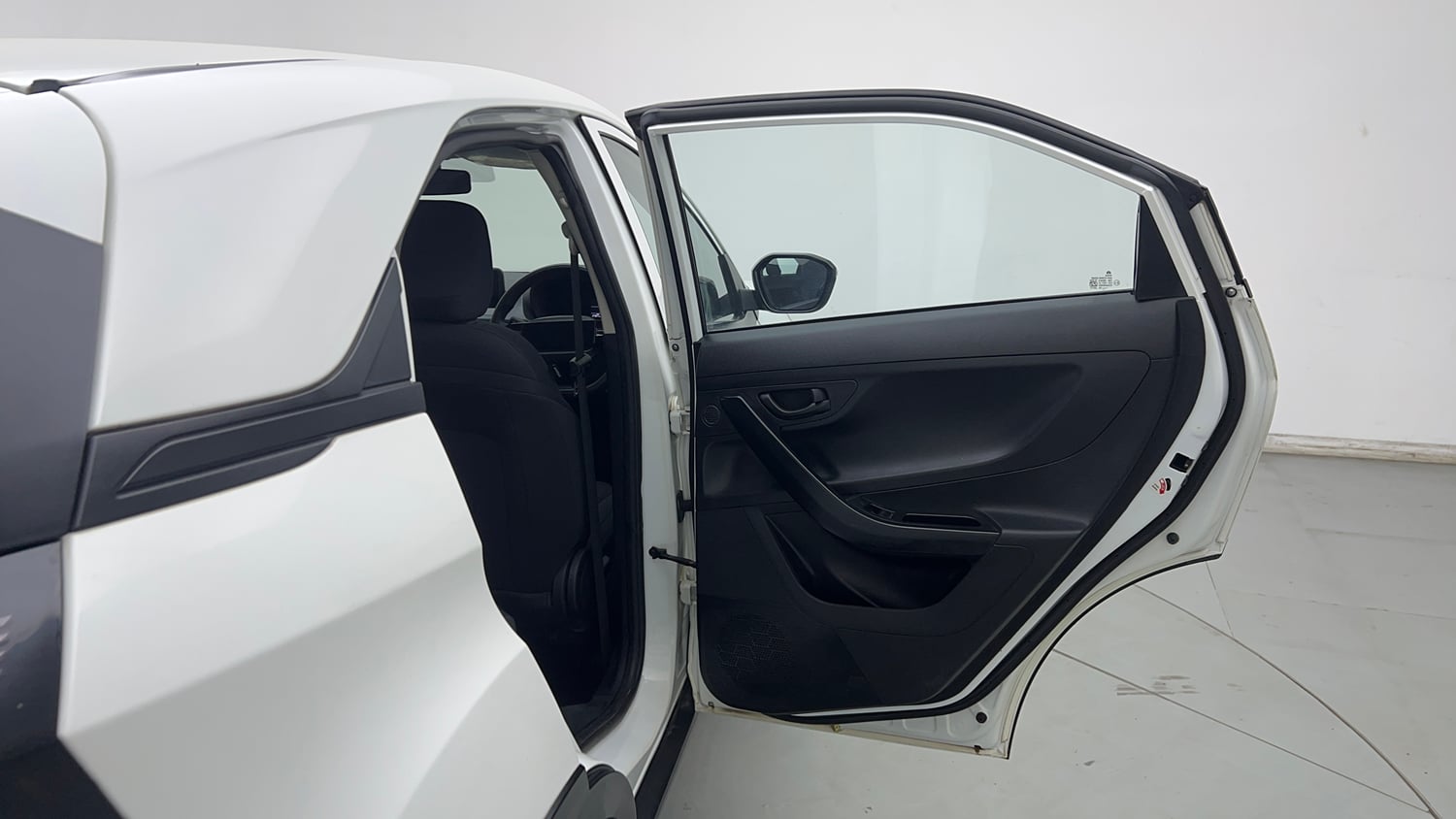 Used 2024 Tata Nexon Smart Plus 1.2 Petrol 6AMT Petrol Automatic interior RIGHT REAR DOOR OPEN VIEW
