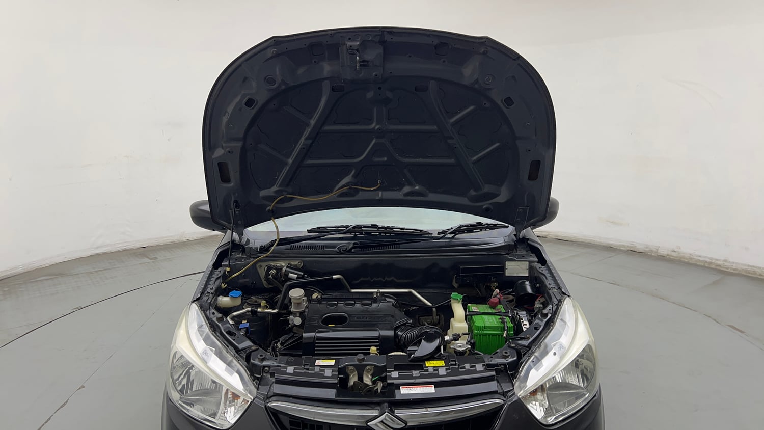 Used 2016 Maruti Suzuki Alto K10 VXi Petrol Manual engine ENGINE & BONNET OPEN FRONT VIEW