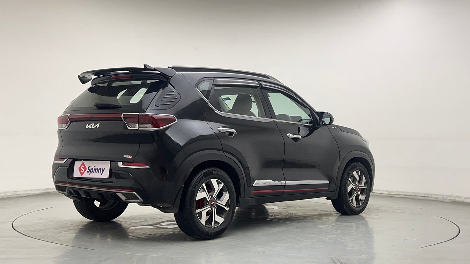Used 2023 Kia Sonet GTX Plus 1.0 Turbo Petrol DCT Petrol Automatic exterior RIGHT REAR CORNER VIEW