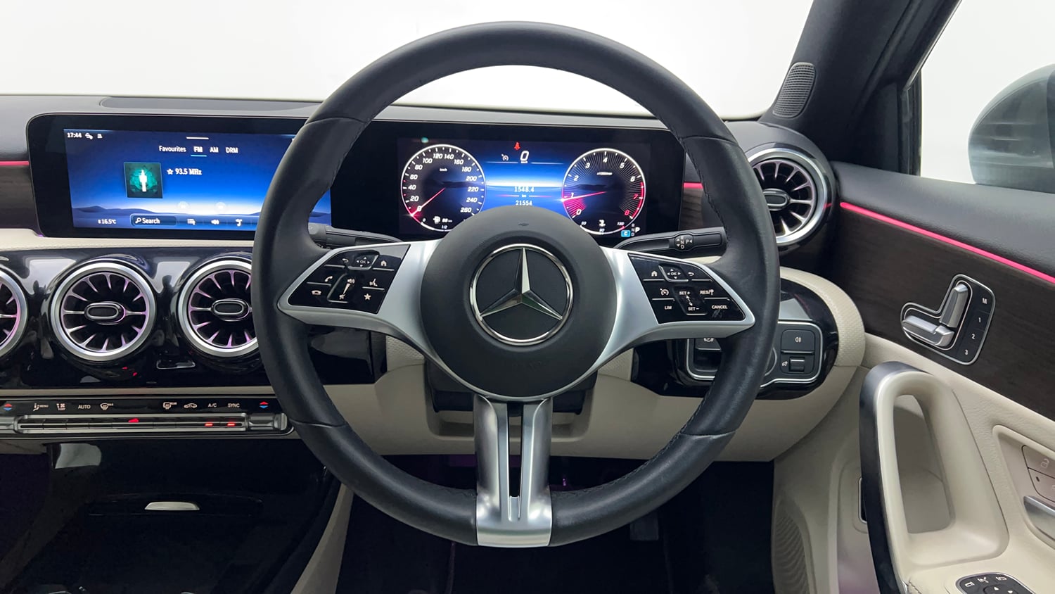 Used 2024 Mercedes-Benz A-Class Limousine 200 Petrol Automatic interior STEERING VIEW
