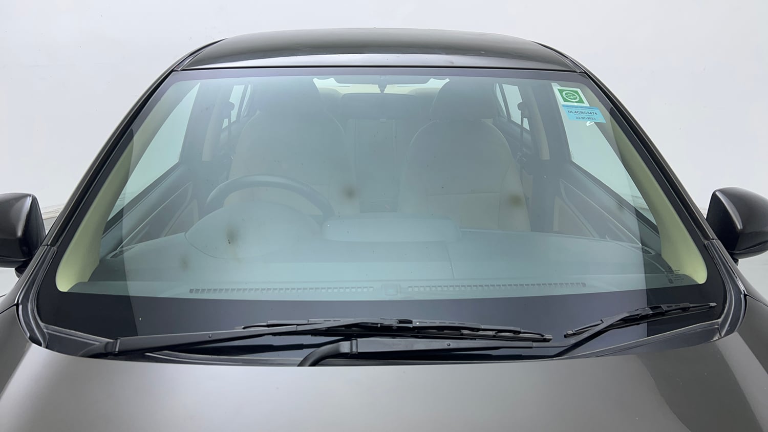 Used 2023 Honda Amaze VX 1.2 Petrol CVT Petrol Automatic exterior FRONT WINDSHIELD VIEW