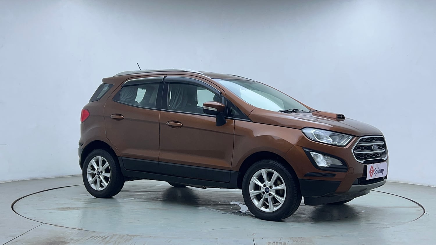 Used 2019 Ford EcoSport Titanium 1.5L Ti-VCT Petrol Manual exterior RIGHT FRONT CORNER VIEW