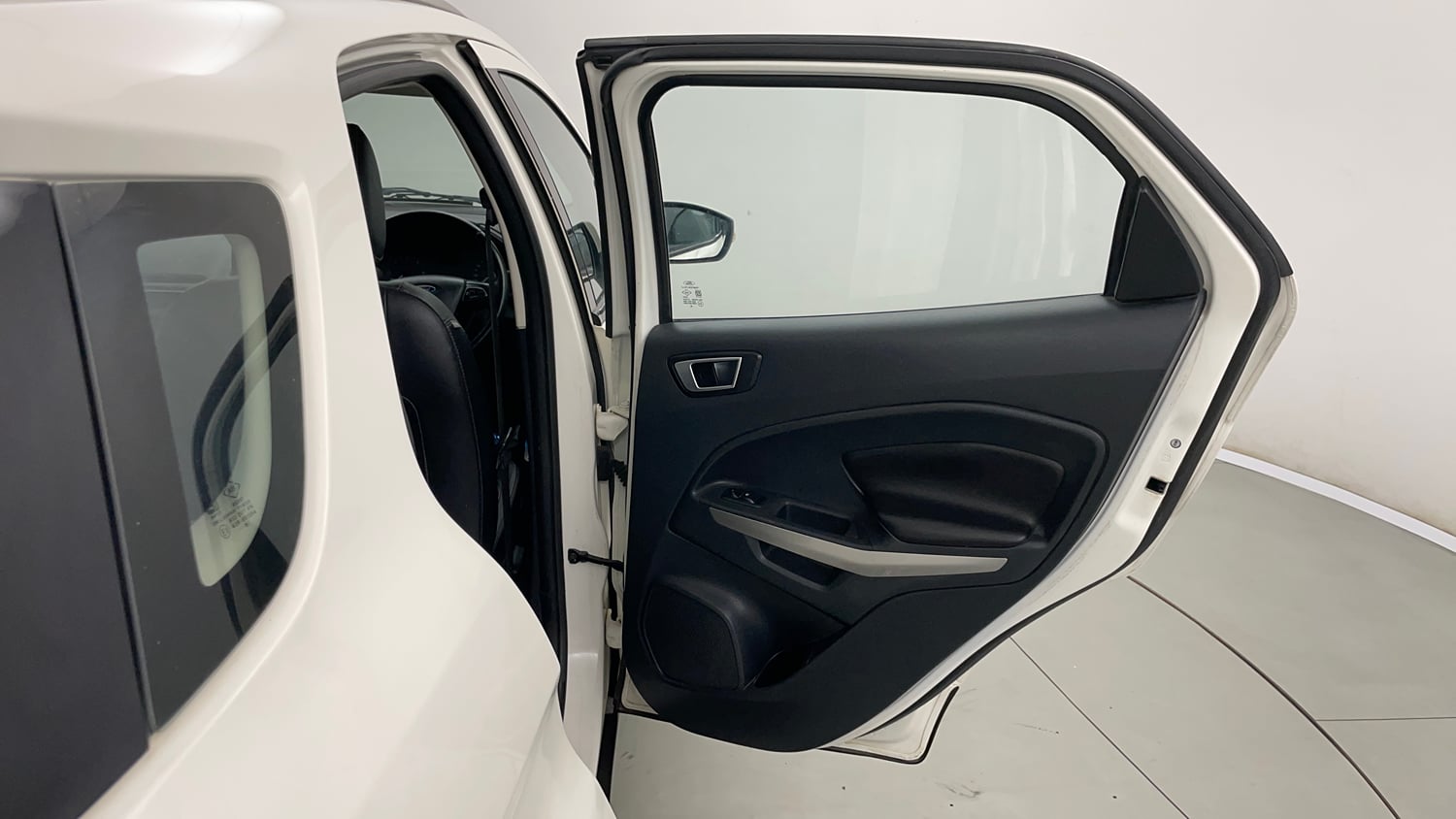 Used 2018 Ford EcoSport Titanium + 1.5L TDCi Diesel Manual interior RIGHT REAR DOOR OPEN VIEW