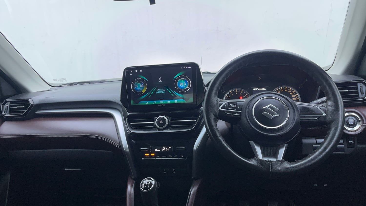 Used 2024 Maruti Suzuki Grand Vitara Sigma Smart Hybrid Petrol Manual interior DASHBOARD VIEW