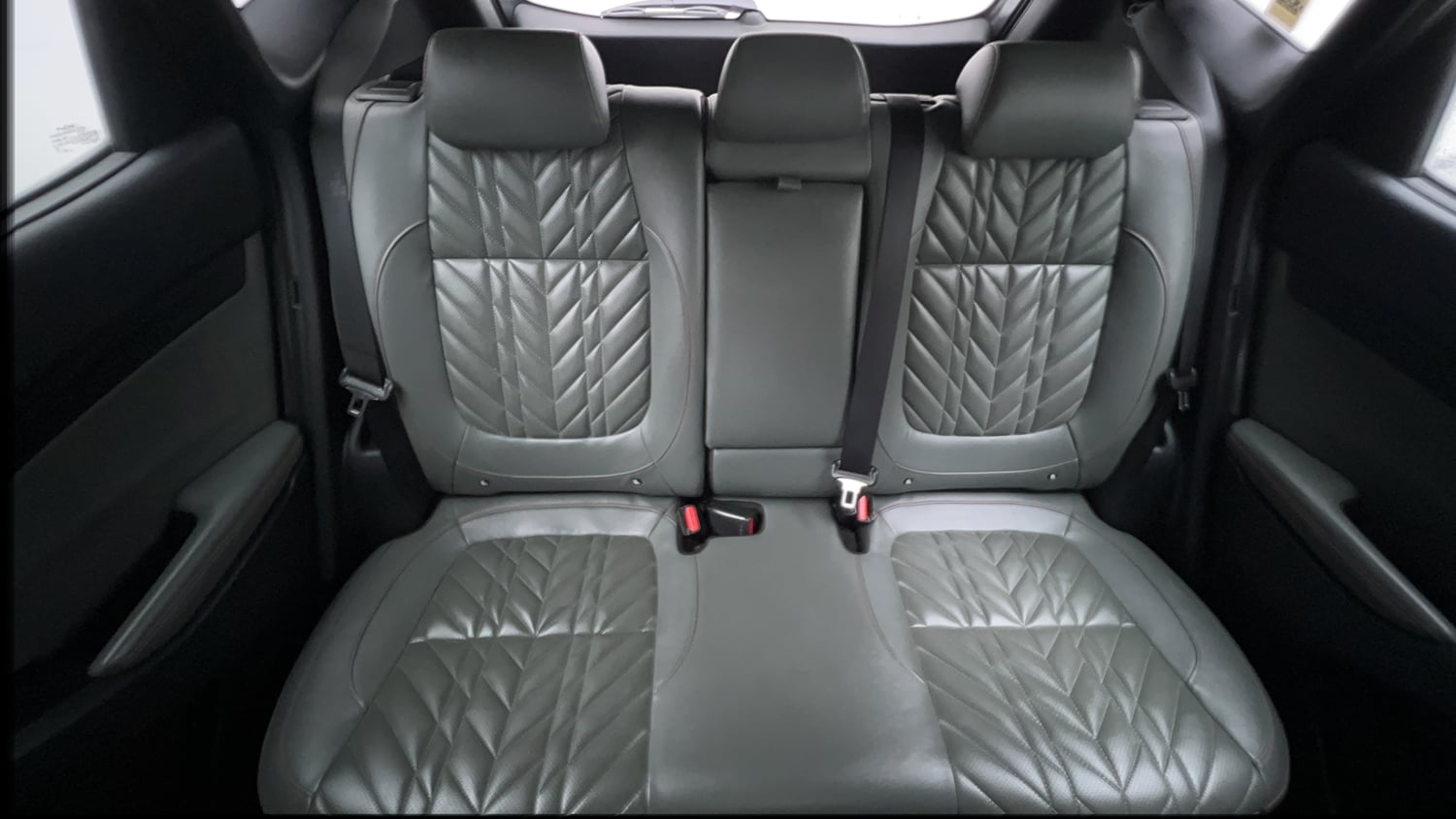 Used 2024 Kia Seltos X Line 1.5 Turbo Petrol DCT Petrol Automatic interior REAR SEAT CONDITION VIEW