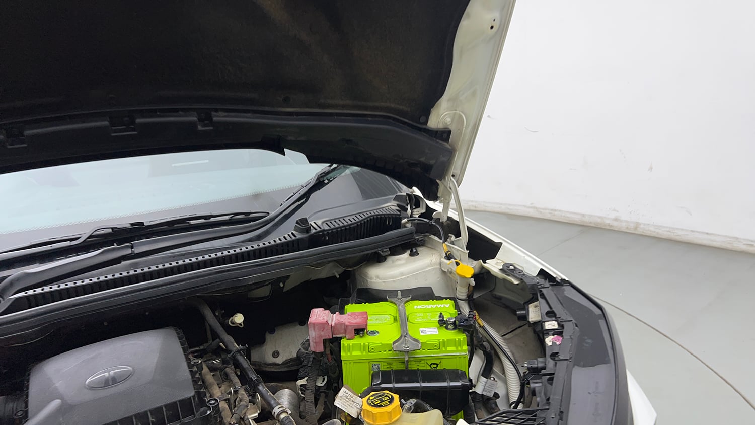 Used 2024 Tata Nexon Creative Plus 1.2 Revotron Petrol 7DCA Petrol Automatic engine ENGINE LEFT SIDE HINGE & APRON VIEW