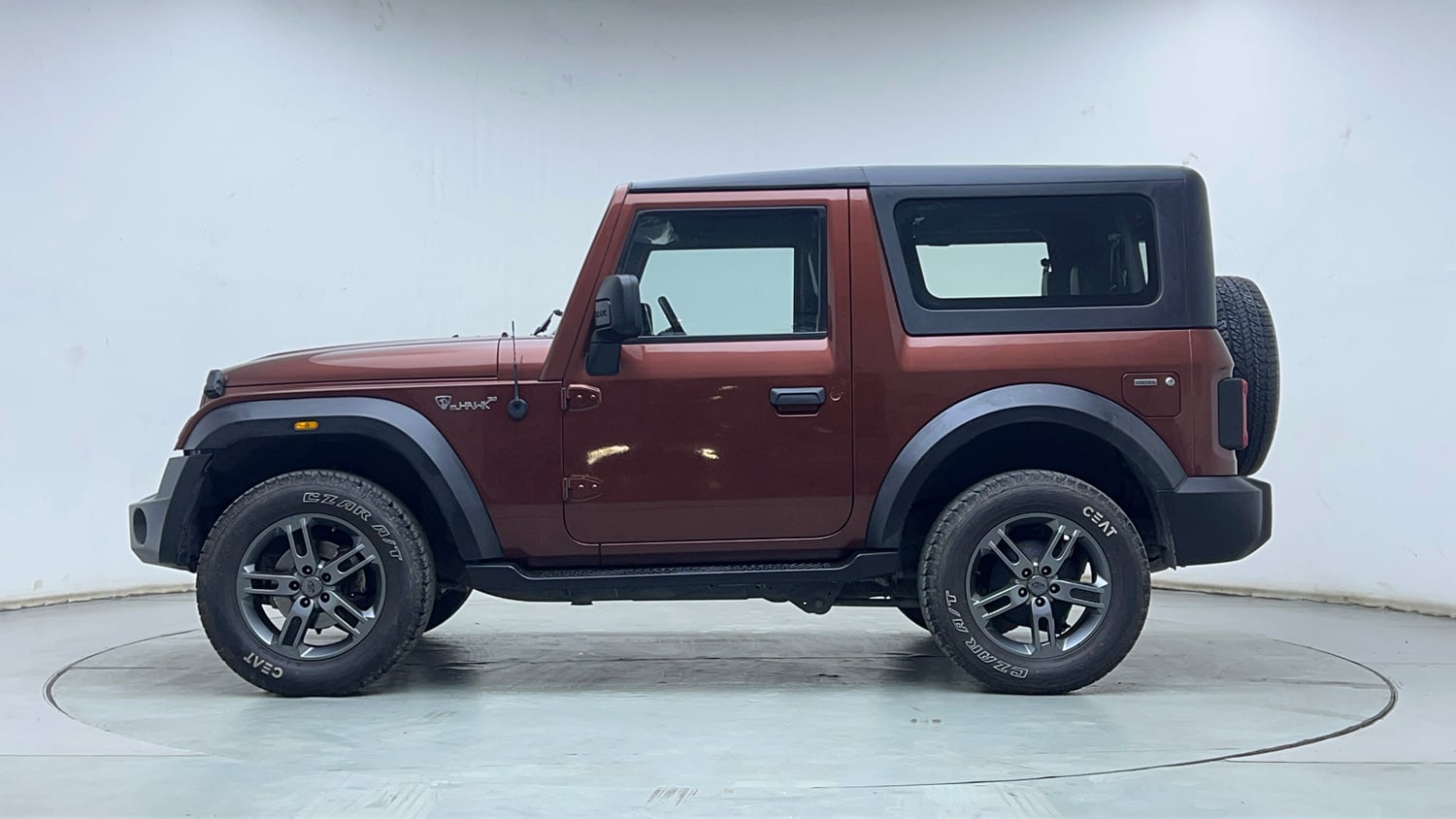 Used 2022 mahindra Thar LX Hard Top Diesel AT 4WD Diesel Automatic exterior LEFT SIDE VIEW