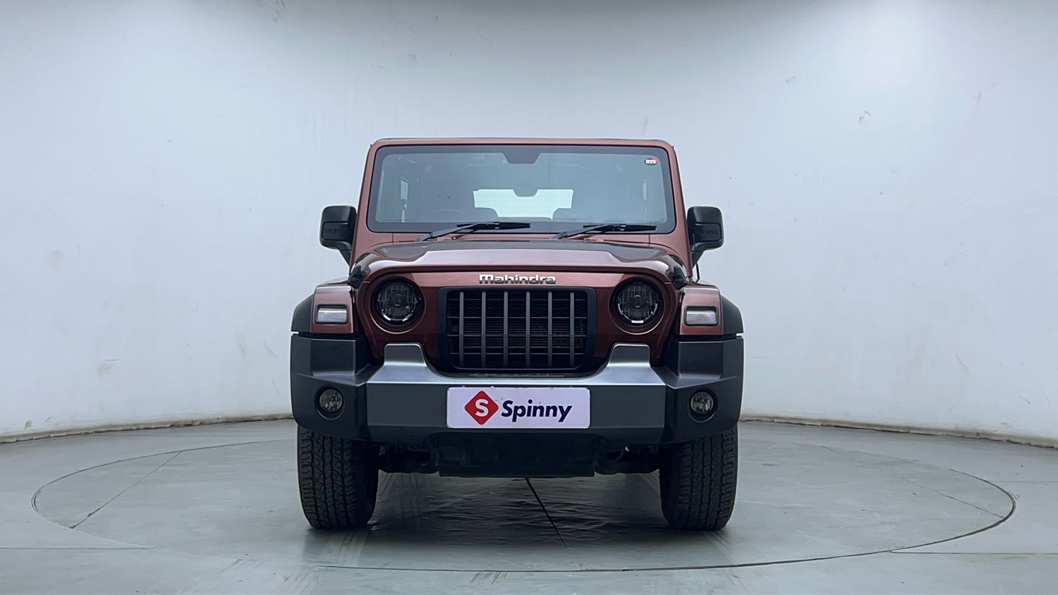 Used 2022 mahindra Thar LX Hard Top Diesel AT 4WD Diesel Automatic exterior FRONT VIEW