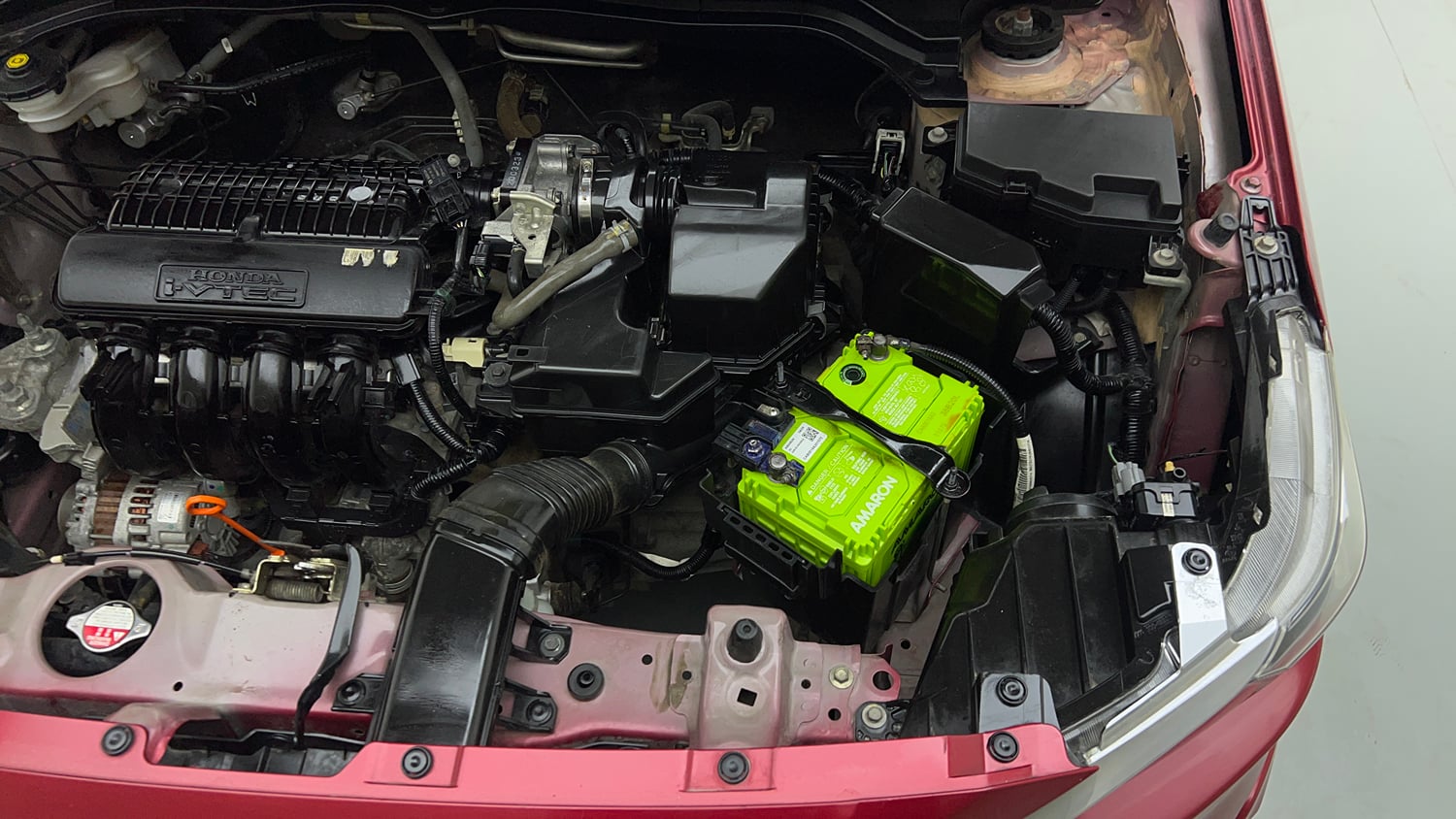 Used 2020 Honda Amaze 1.2 V MT Petrol Petrol Manual engine ENGINE LEFT SIDE VIEW