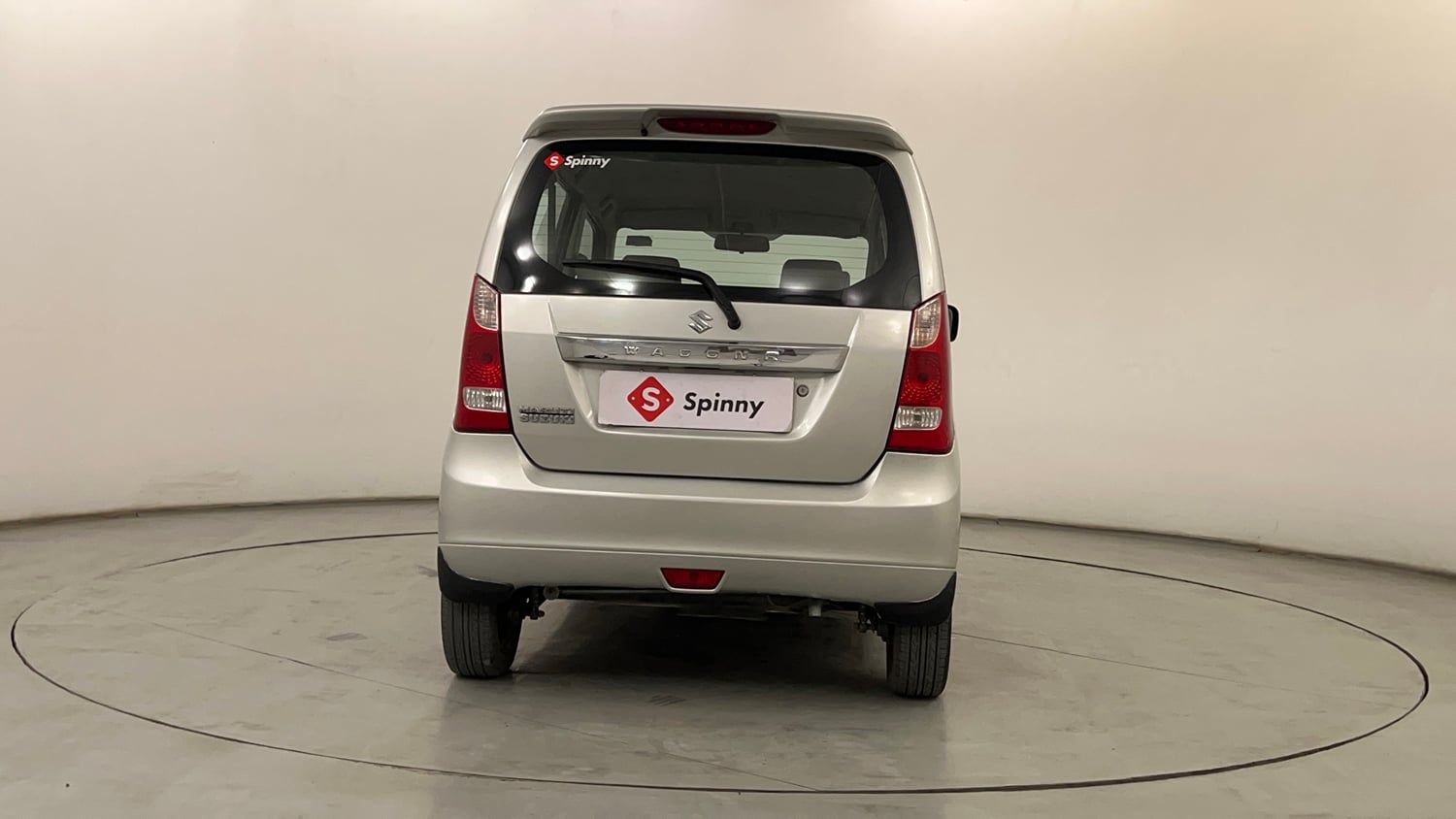 Used 2013 Maruti Suzuki Wagon R VXI Petrol Manual exterior BACK VIEW