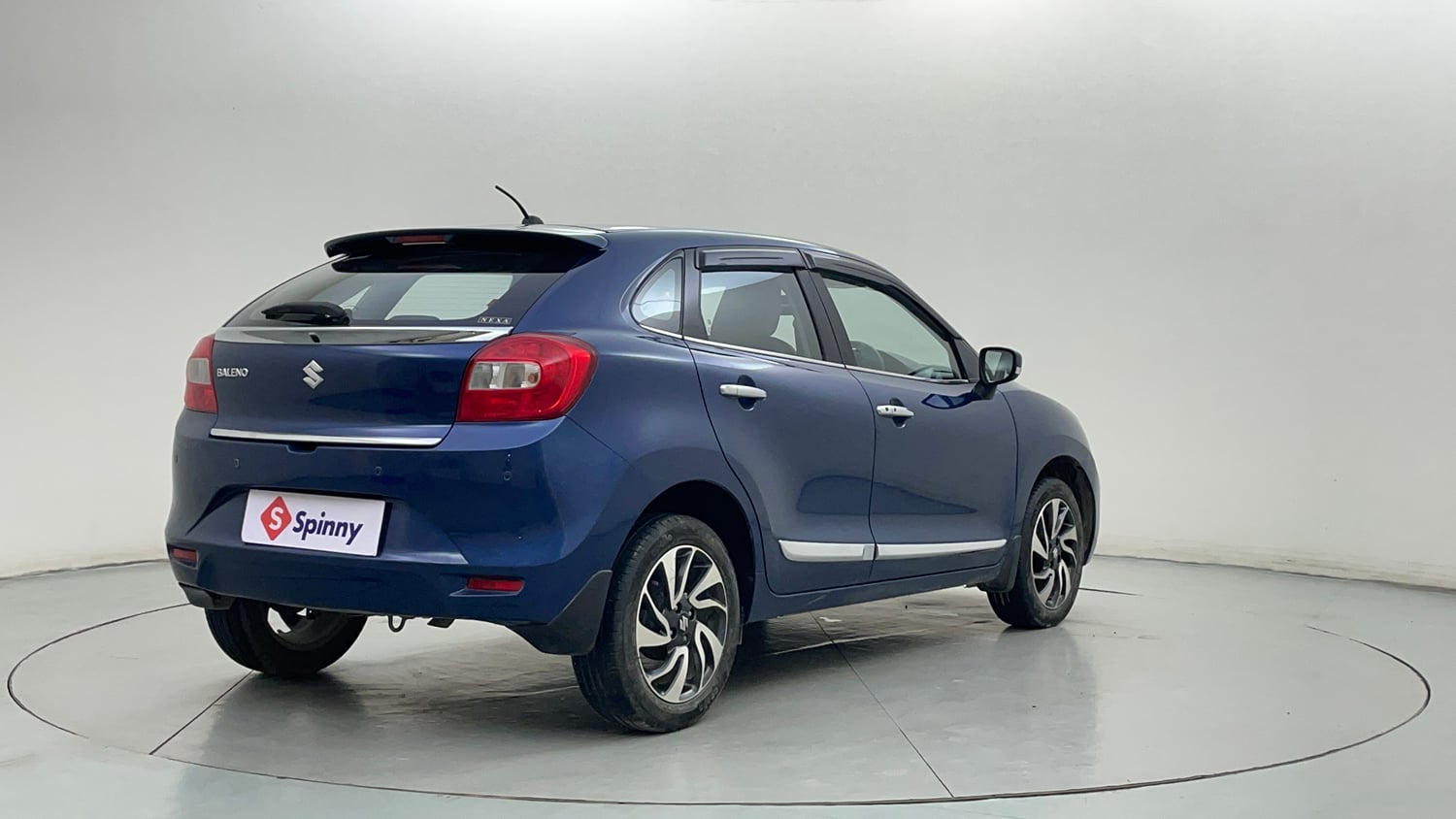 Used 2019 Maruti Suzuki Baleno Zeta 1.2 Petrol Manual exterior RIGHT REAR CORNER VIEW