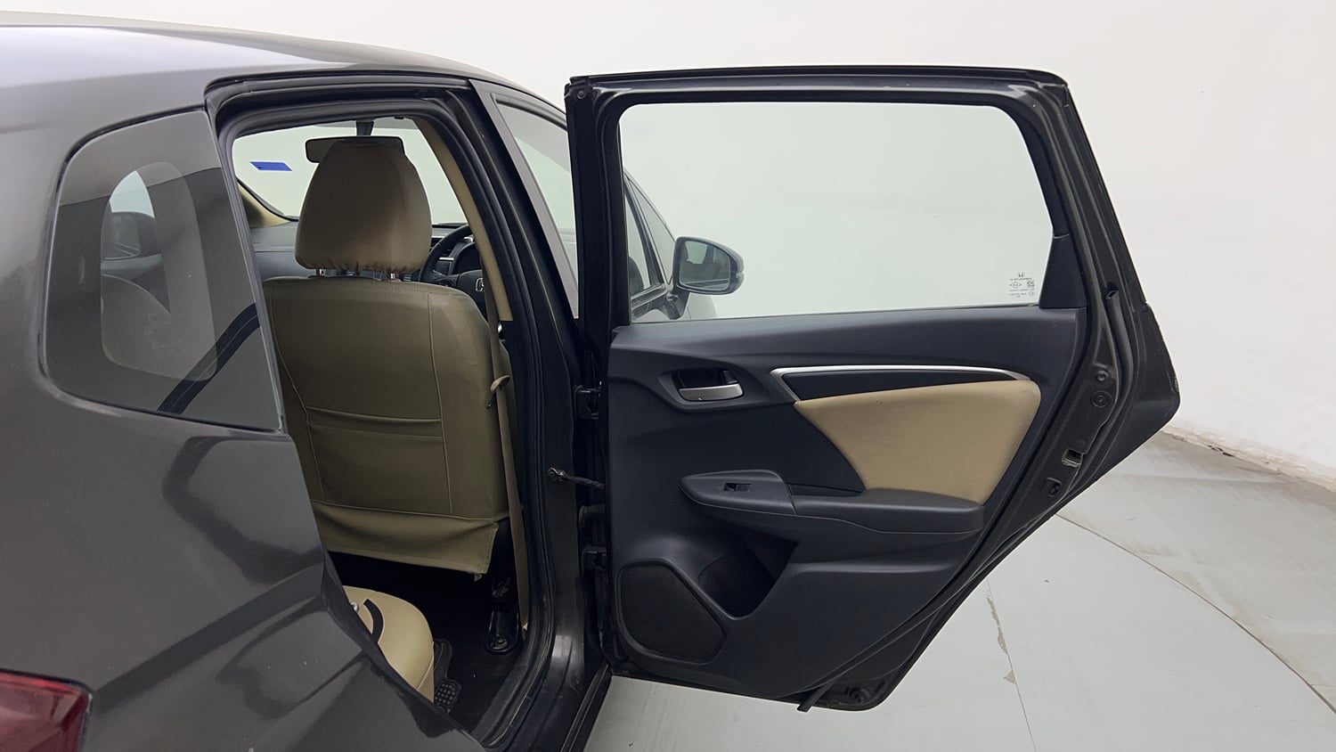 Used 2016 Honda Jazz V AT Petrol Petrol Automatic interior RIGHT REAR DOOR OPEN VIEW