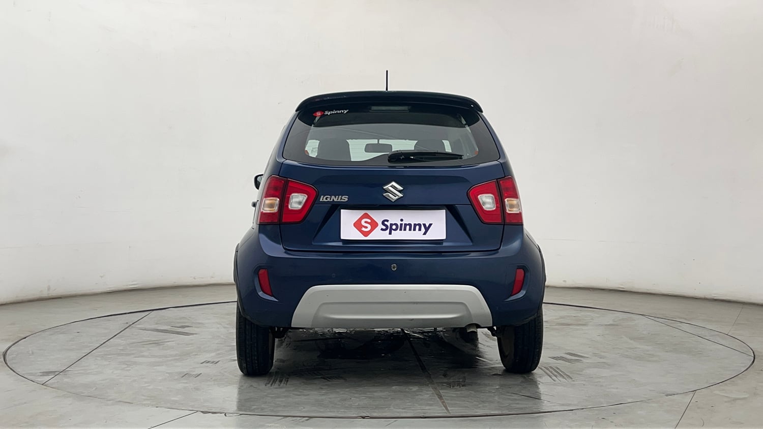 Used 2022 Maruti Suzuki Ignis Zeta 1.2 AMT Petrol Automatic exterior BACK VIEW