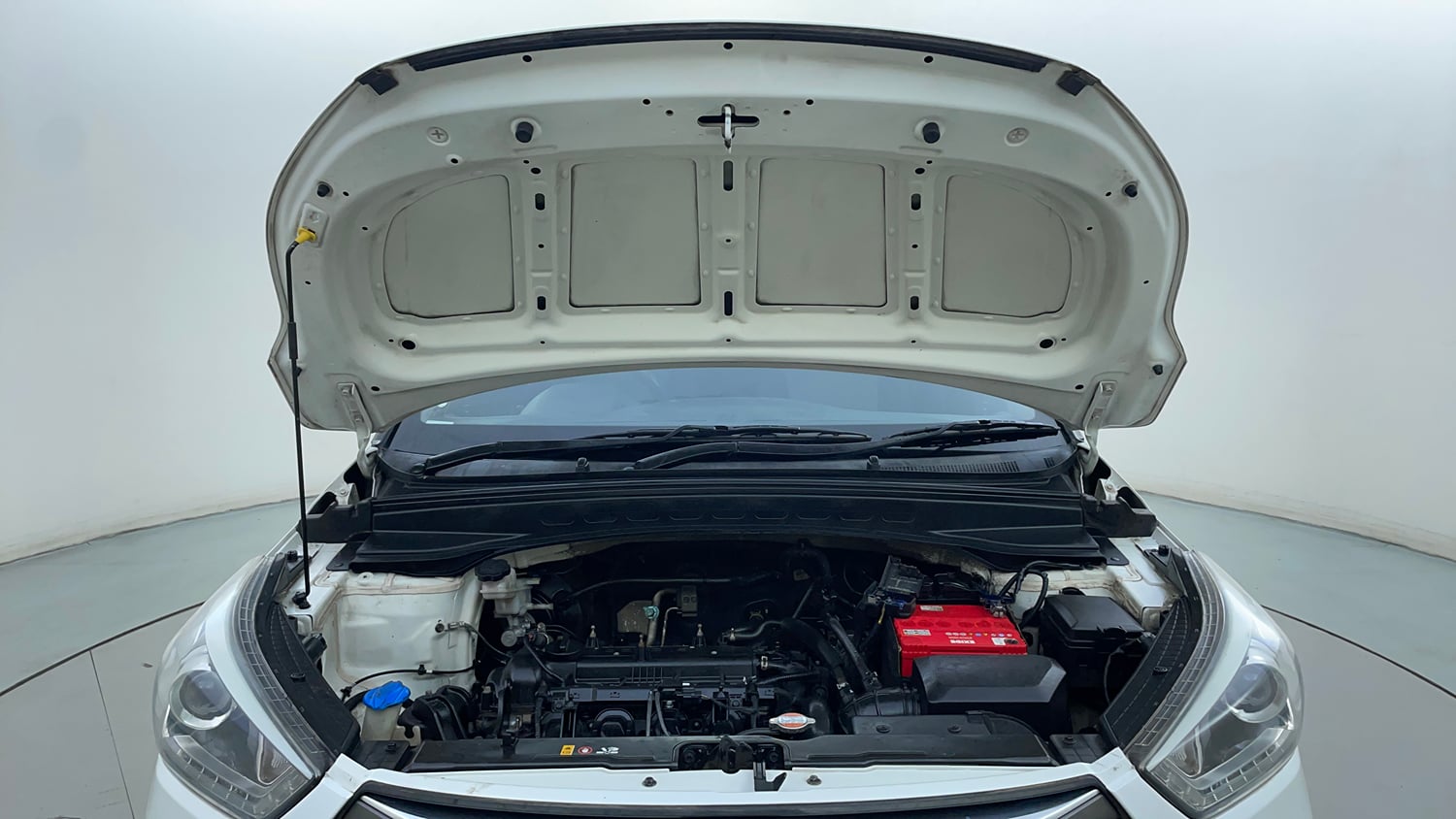 Used 2016 Hyundai Creta 1.6 SX Plus AT Petrol Petrol Automatic engine ENGINE & BONNET OPEN FRONT VIEW